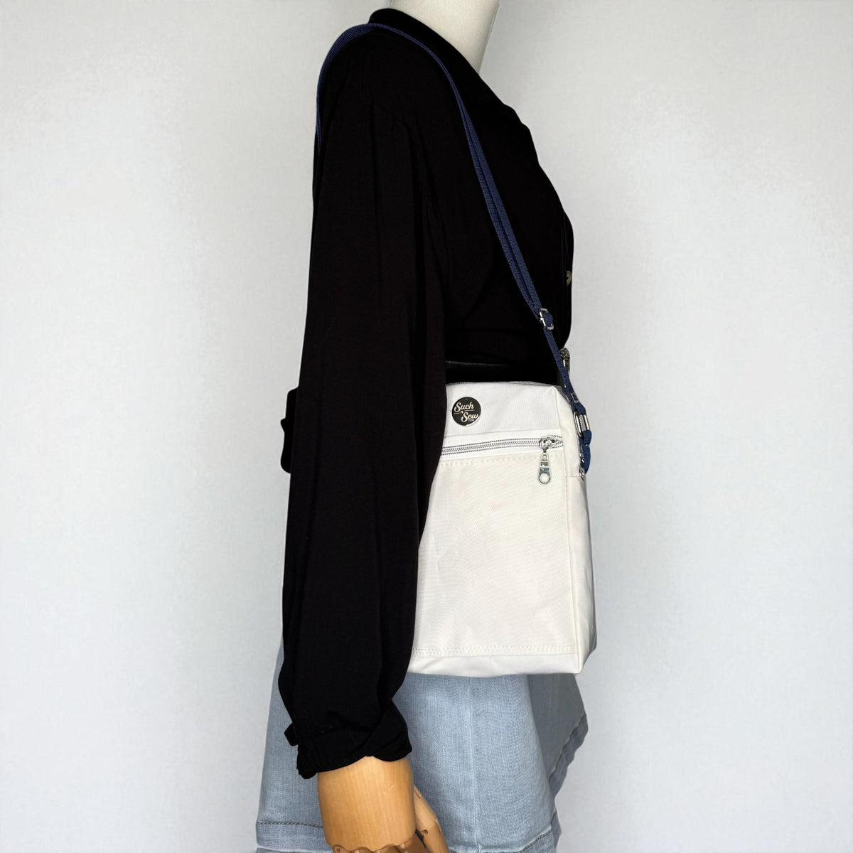 Upcycled Sailcloth Crossbody Bag