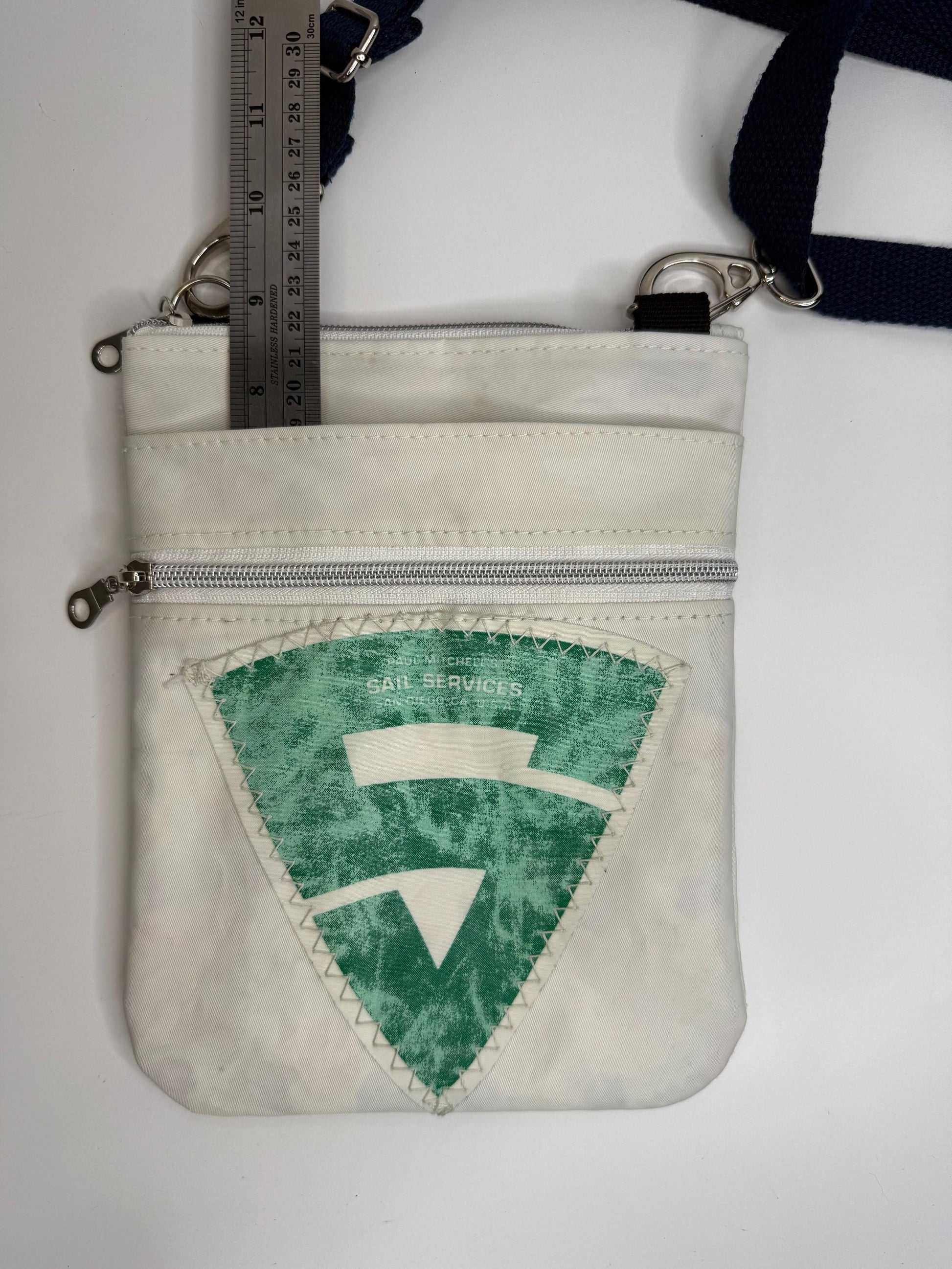 Upcycled Sailcloth Crossbody Bag
