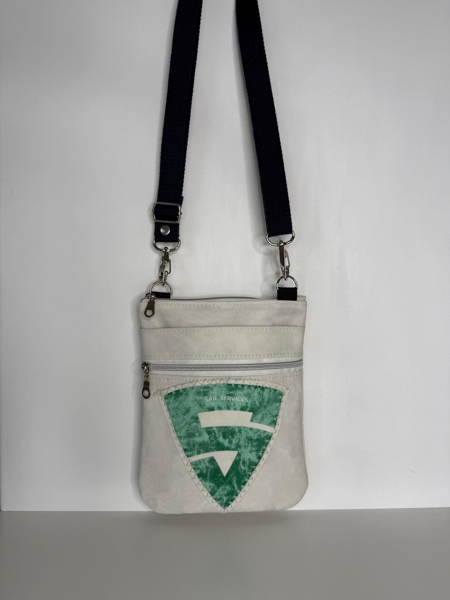 Upcycled Sailcloth Crossbody Bag