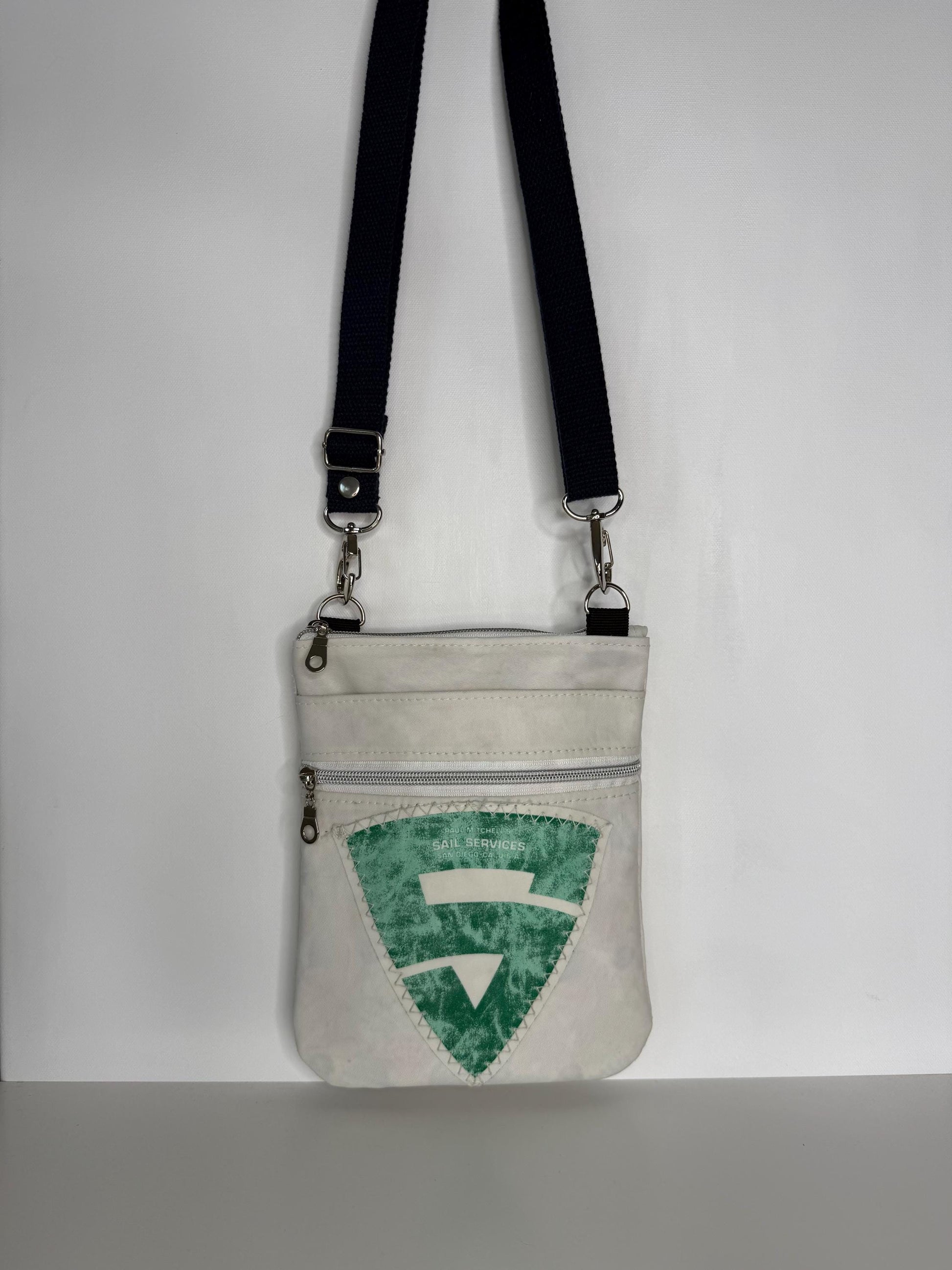 Upcycled Sailcloth Crossbody Bag