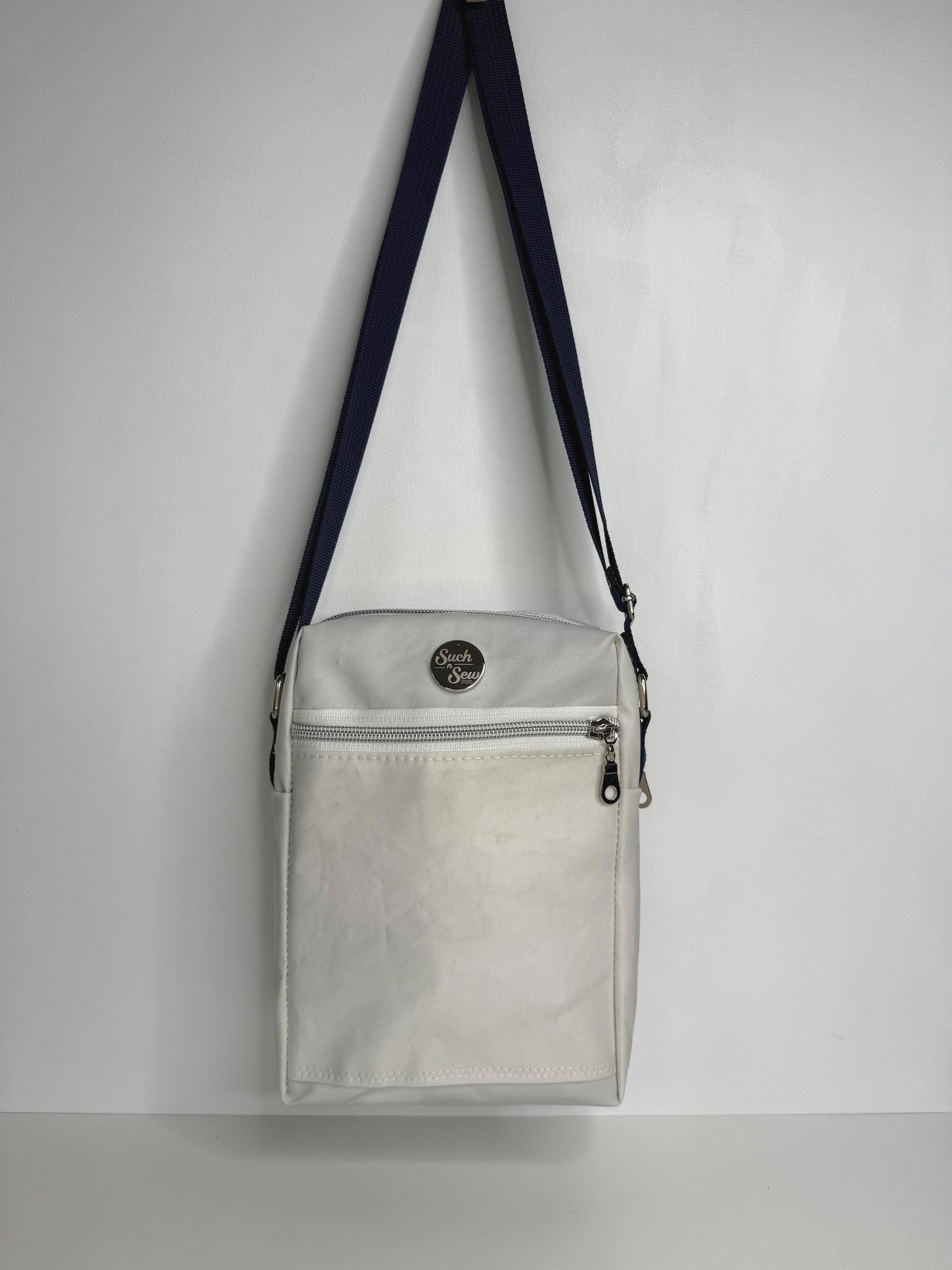 Upcycled Sailcloth Crossbody Bag