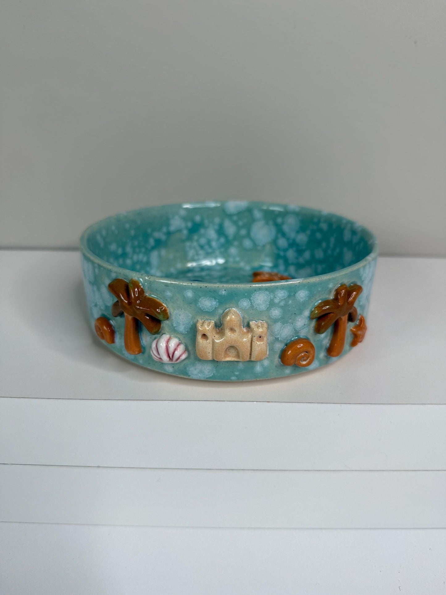 Handmade Atlantic Ceramic Pet Bowl
