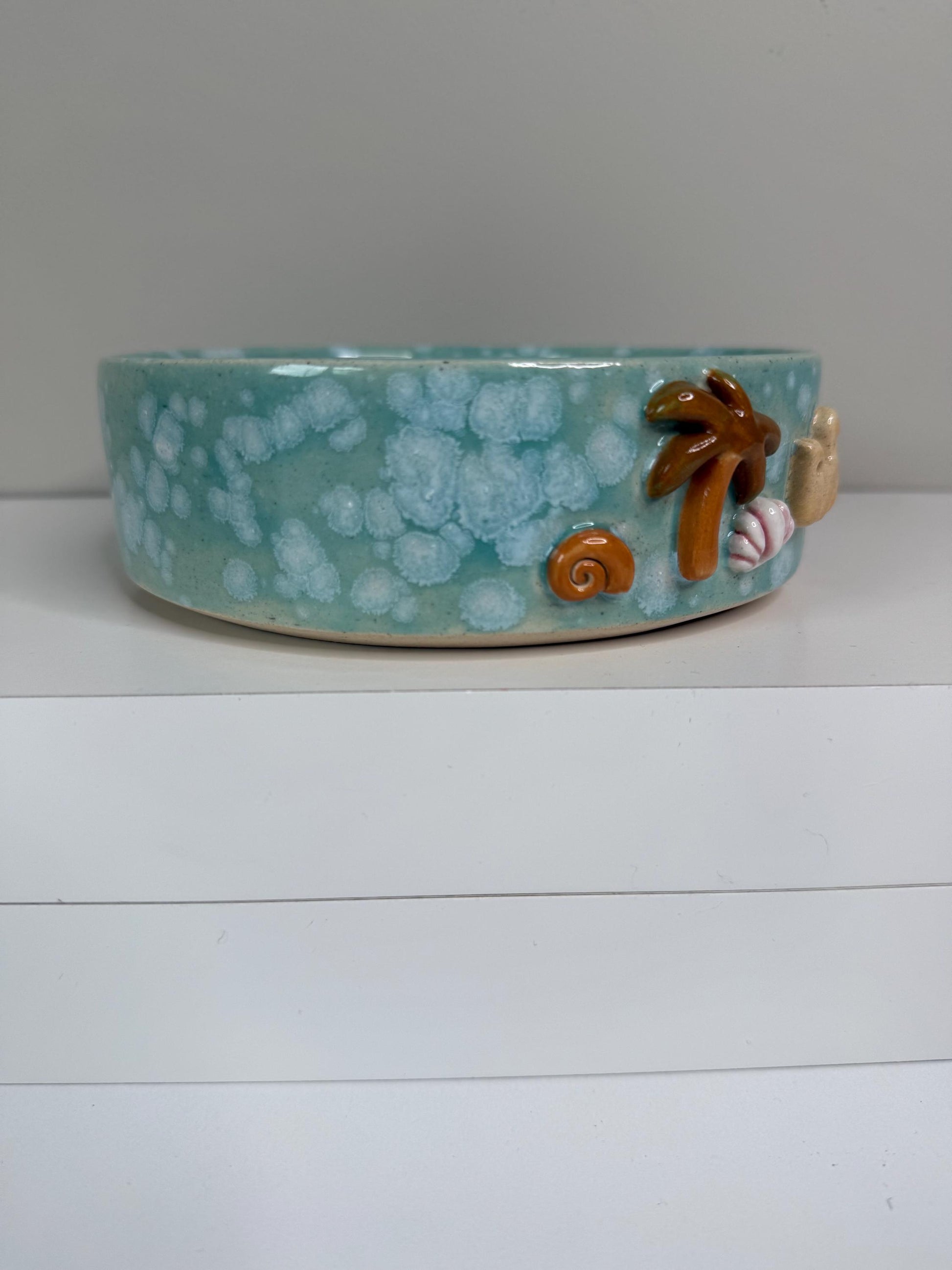 Handmade Atlantic Ceramic Pet Bowl