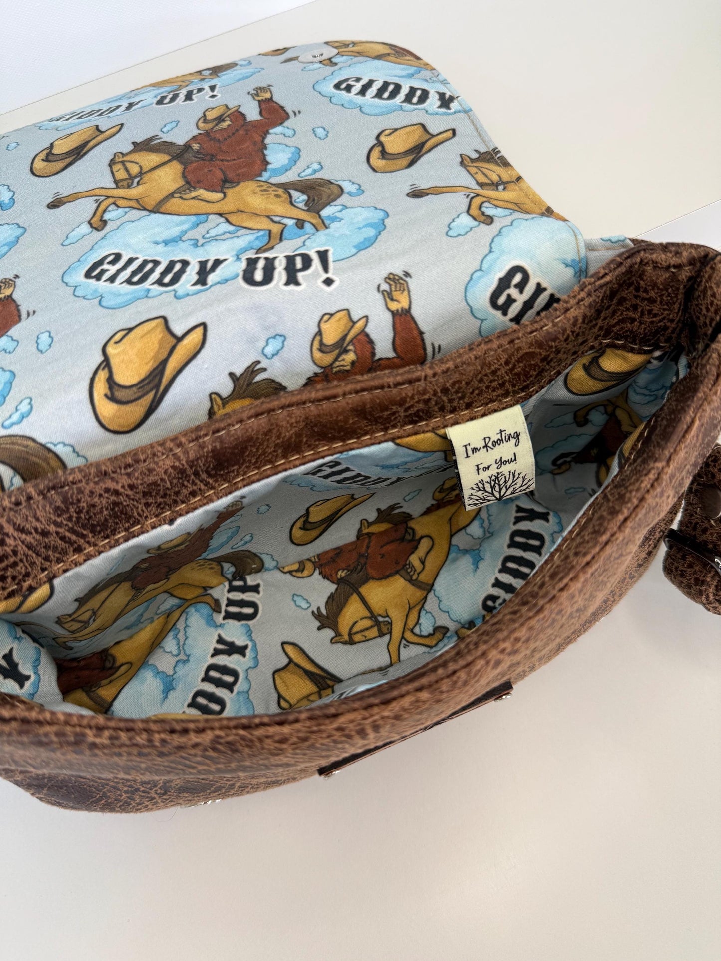 Bigfoot Saddlebag Rodeo "Giddy Up" Purse