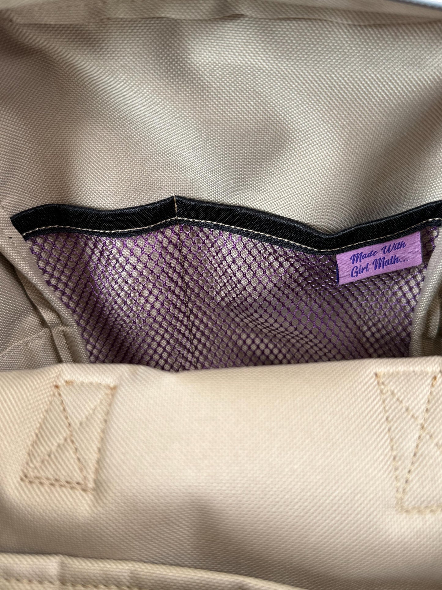 Made with Girl Math Corduroy Mini Backpack