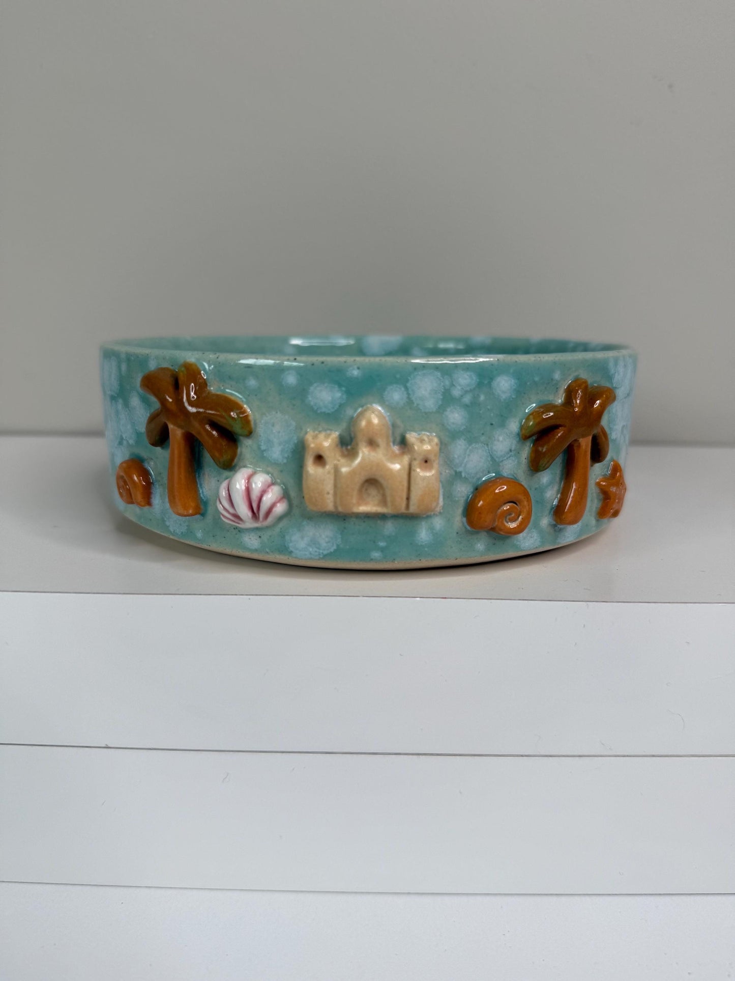 Handmade Atlantic Ceramic Pet Bowl