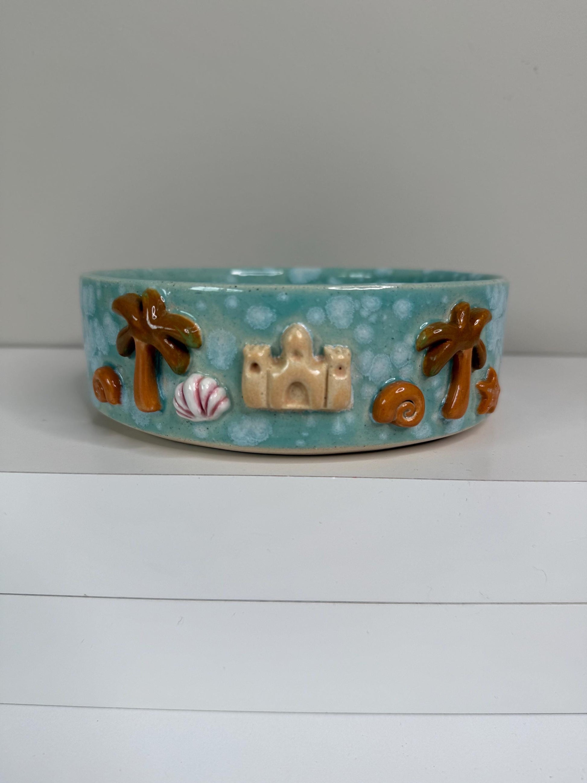 Handmade Atlantic Ceramic Pet Bowl