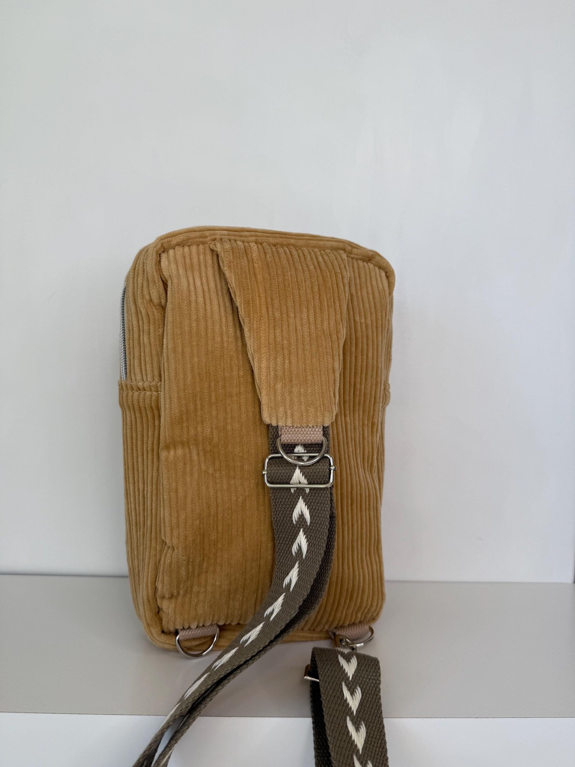 Corduroy Sling Bag