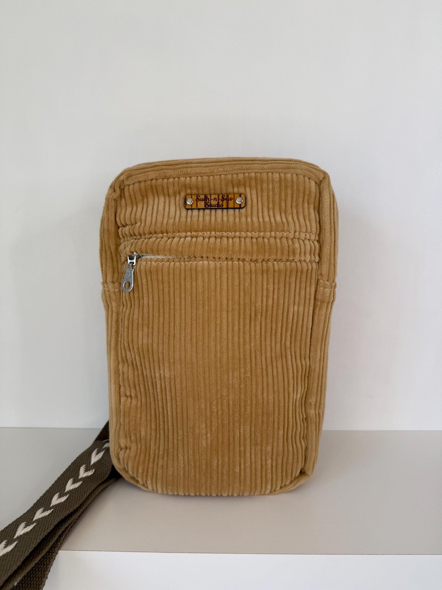 Corduroy Sling Bag