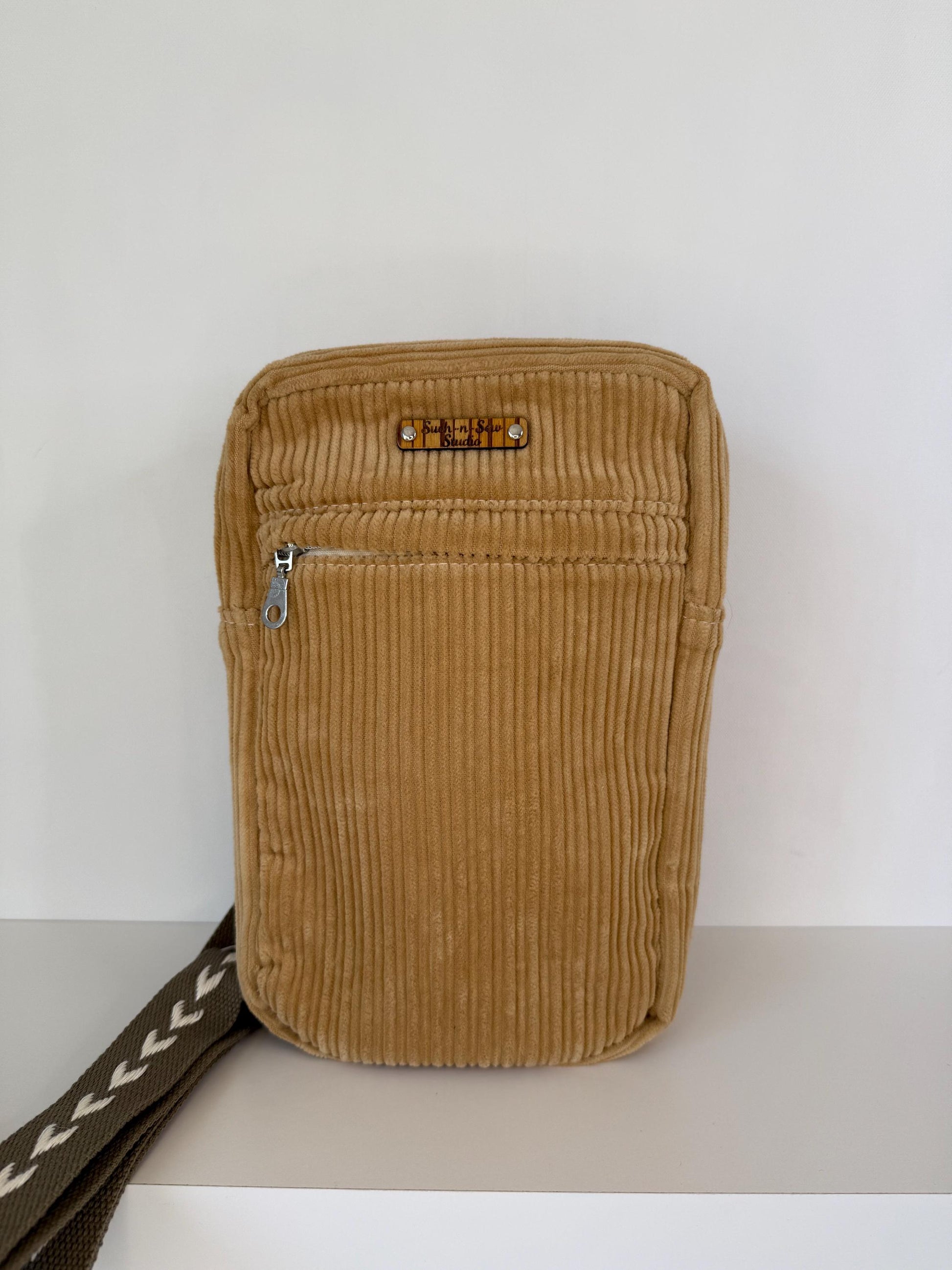 Corduroy Sling Bag