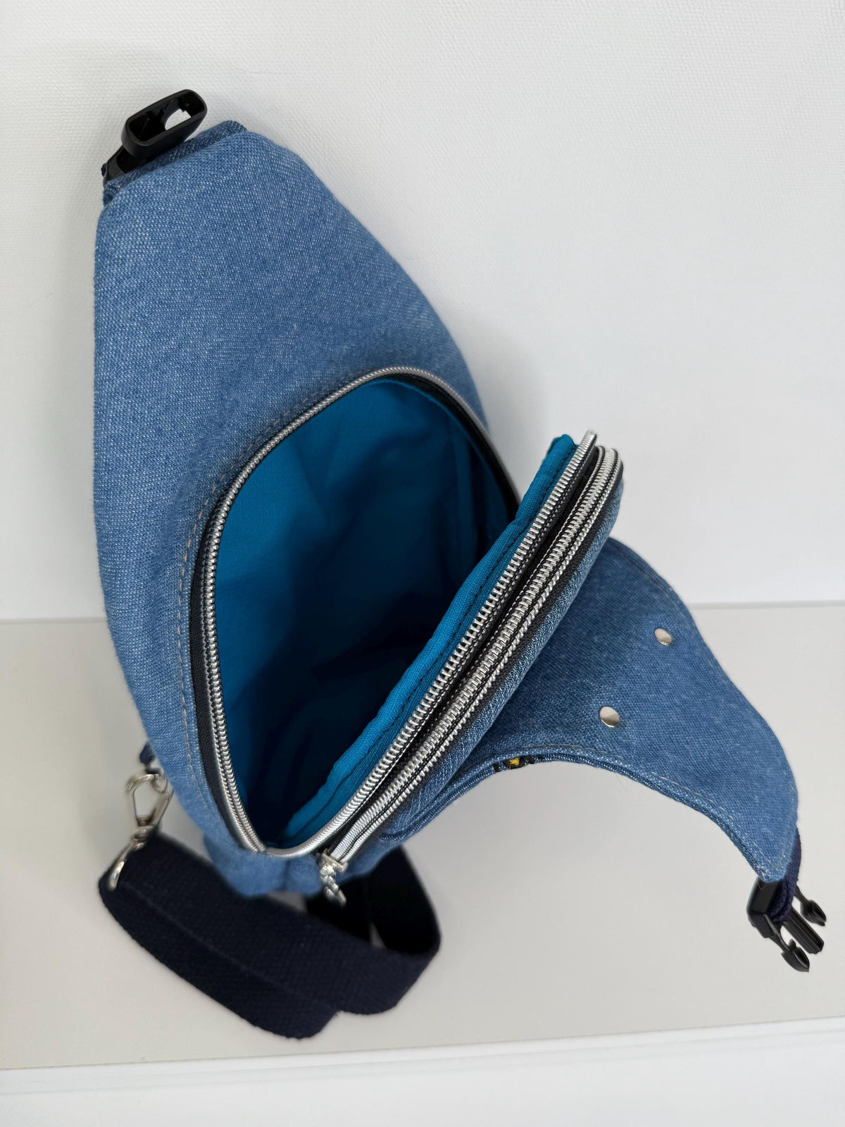Denim Busy Bee Mini Sting Bag