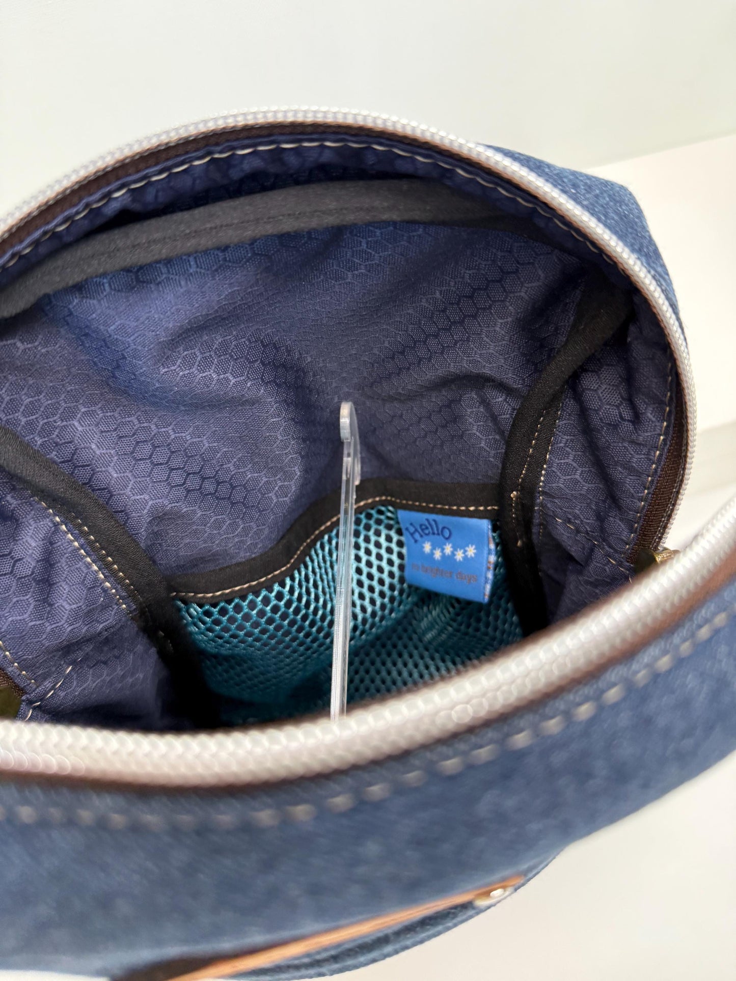 Upcycled Denim Sandhill Sling Bag