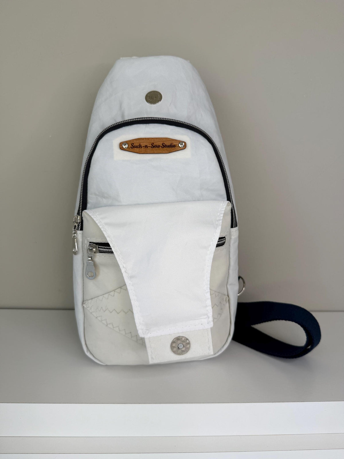 Upcycled Sailcloth Sling Bag