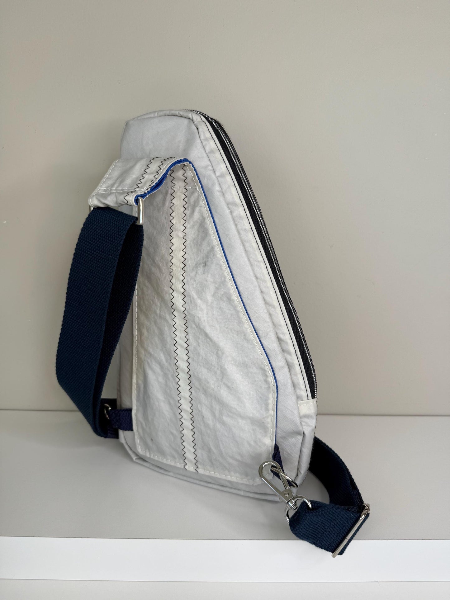 Upcycled Sailcloth Sling Bag