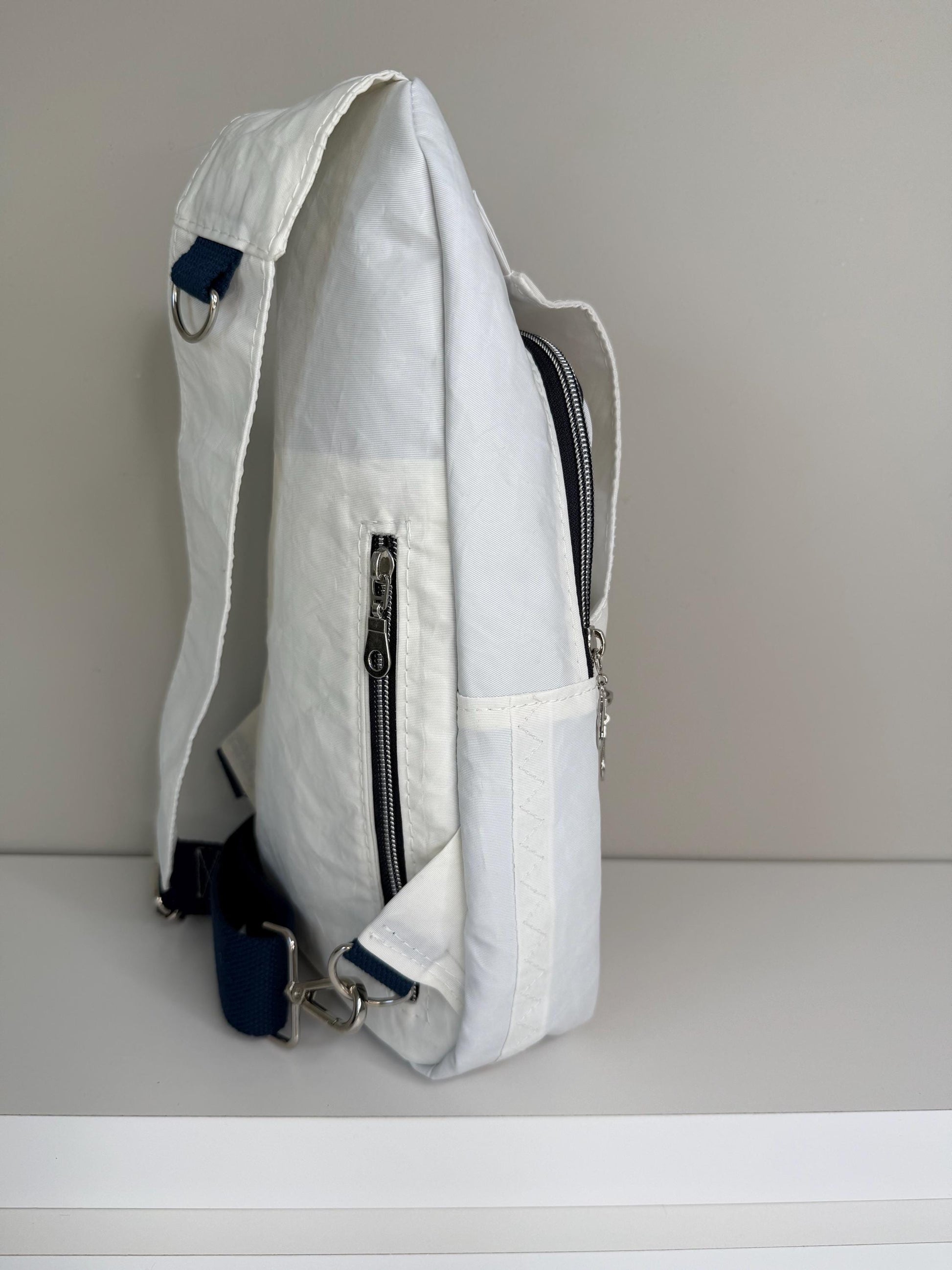 Upcycled Sailcloth Sling Bag