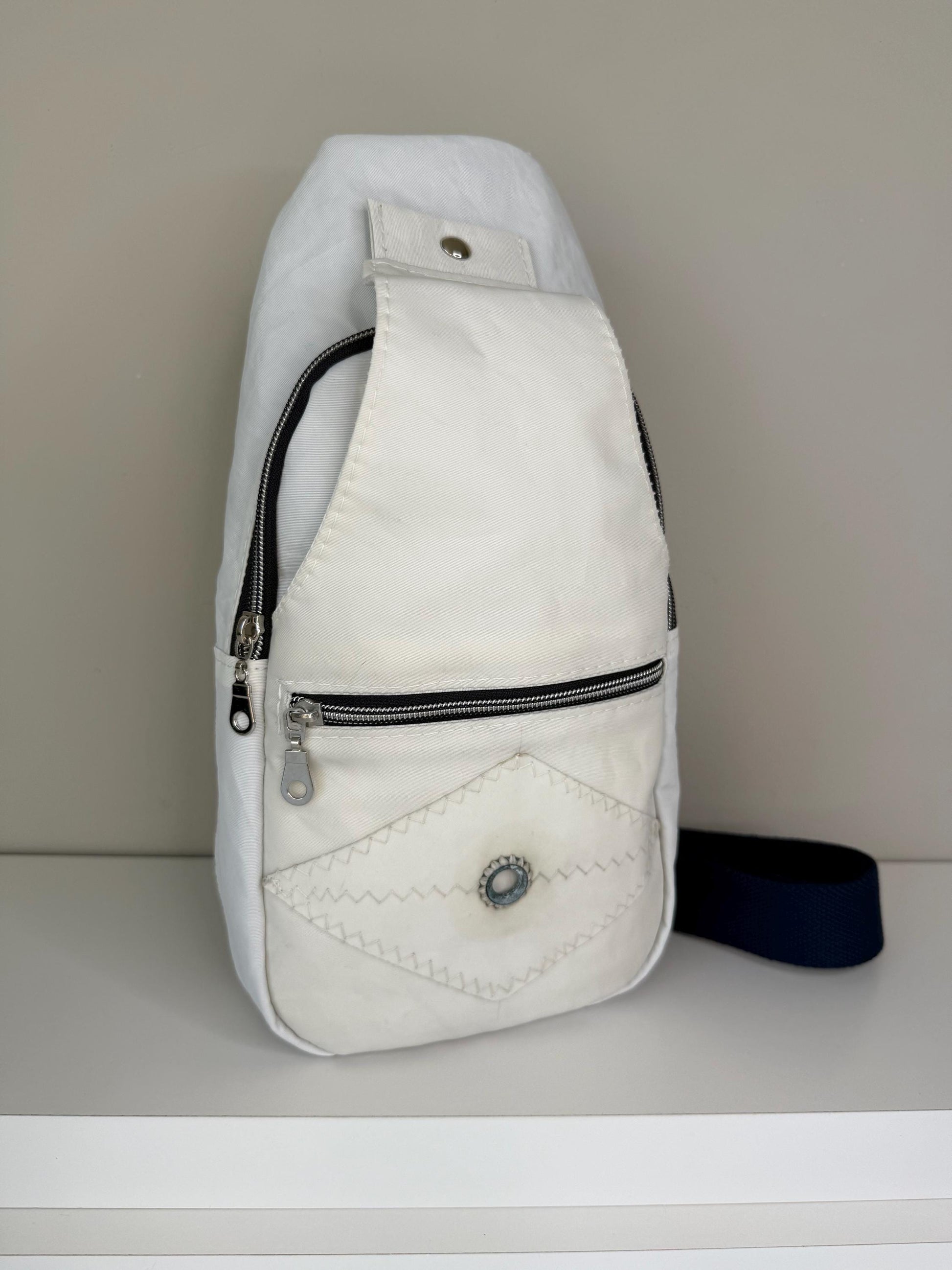 Upcycled Sailcloth Sling Bag