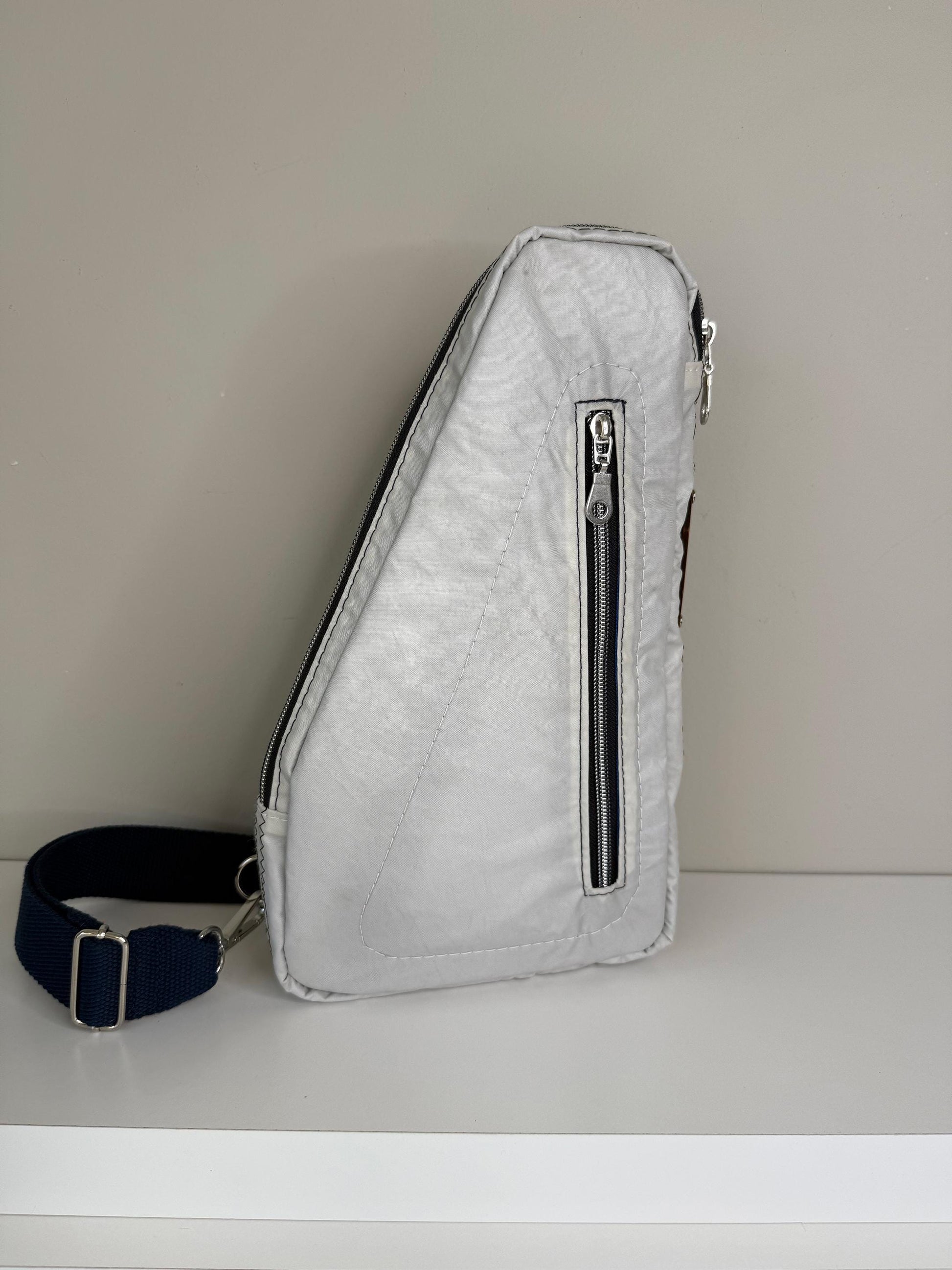 Upcycled Sailcloth Sling Bag