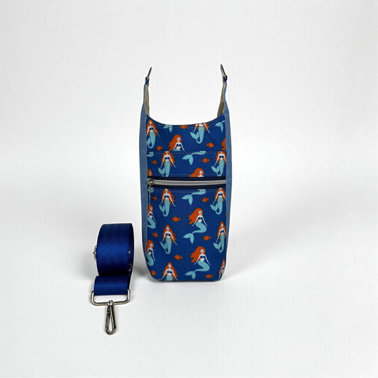 Water Bottle Bag with Mermaids (h202go14)