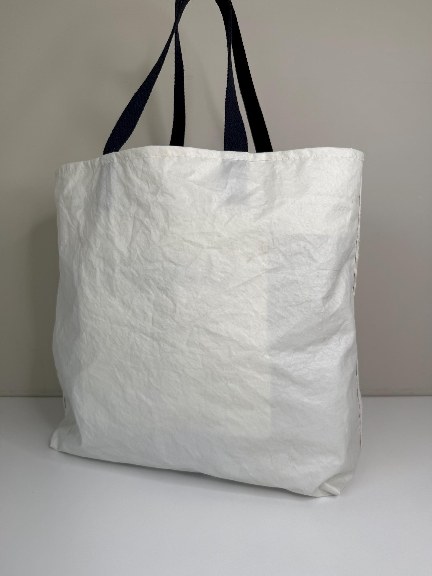 Upcycled Sail Tote with Sea Turtle (FS1)