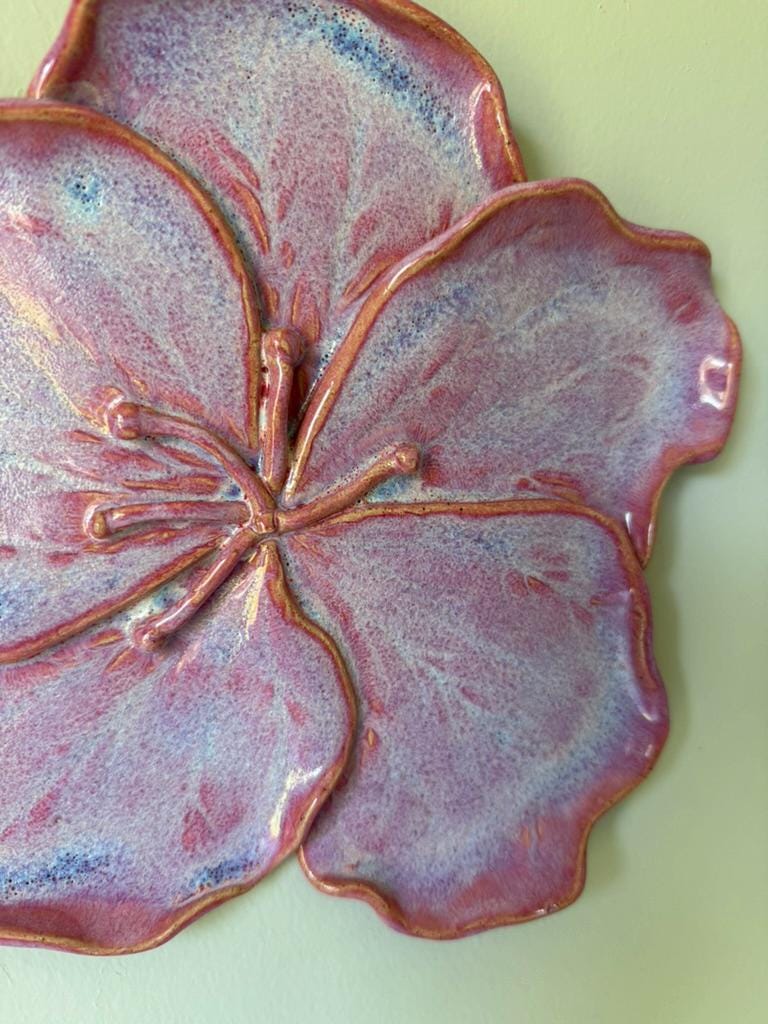 Handmade Azalea Flower Wall Art Decor