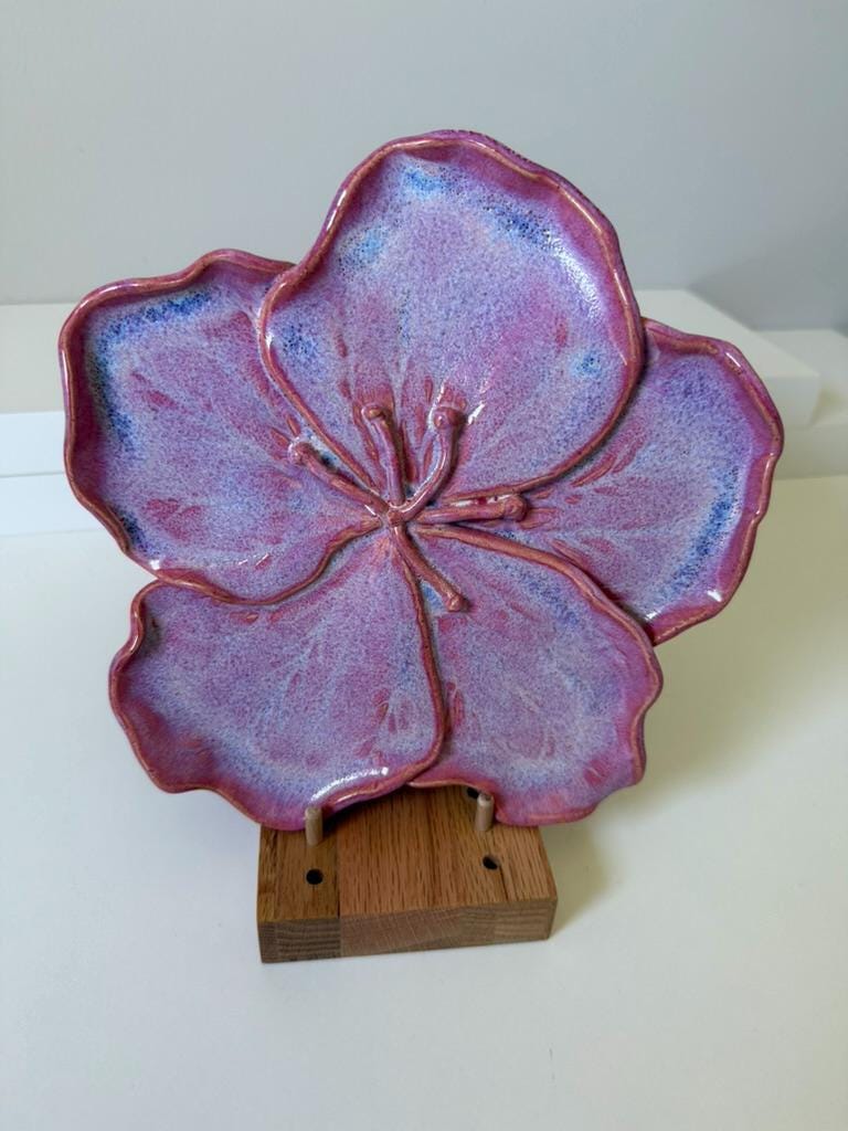Handmade Azalea Flower Wall Art Decor