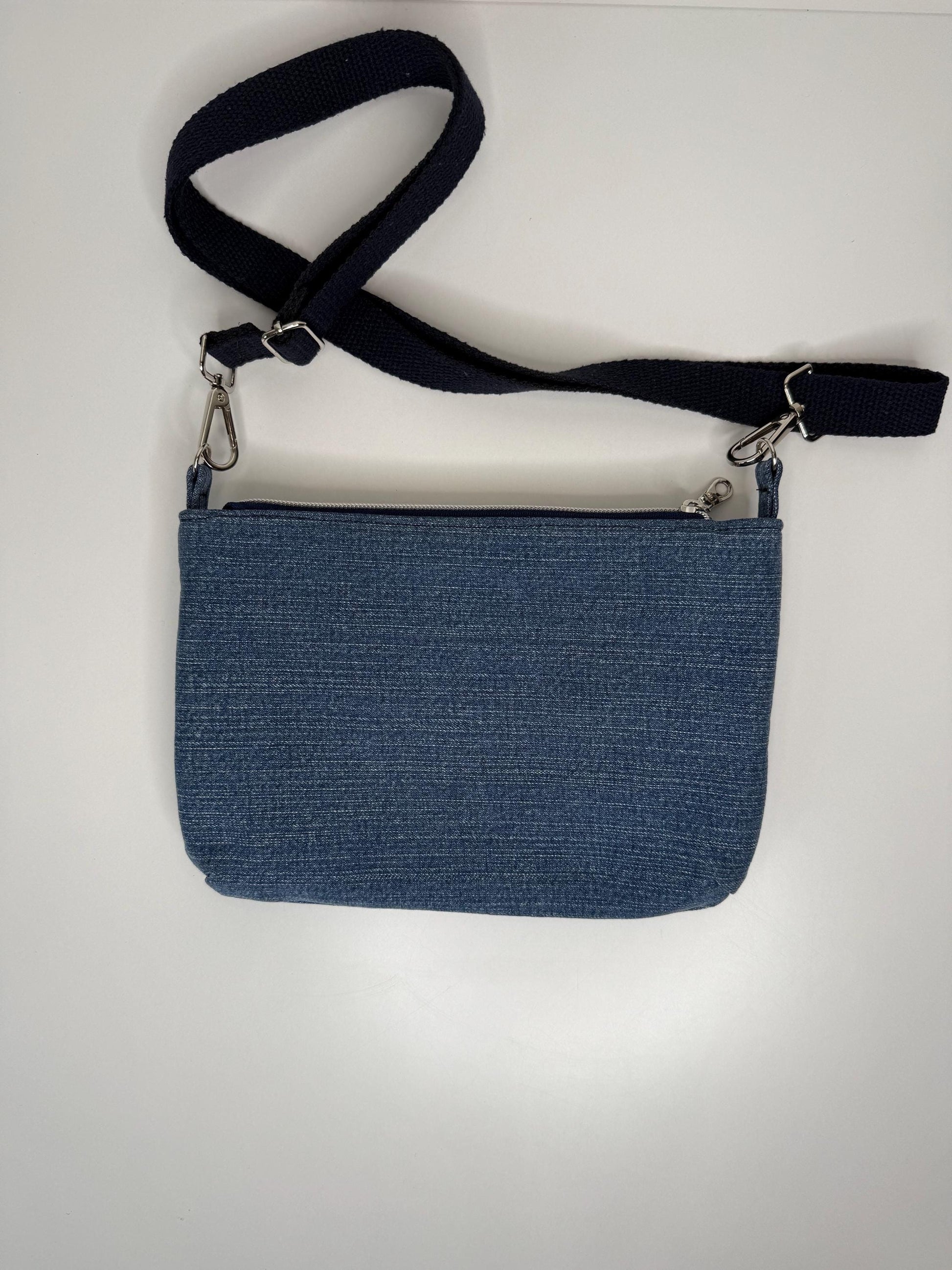 Upcycled Jean Starburn Crossbody (SB2)