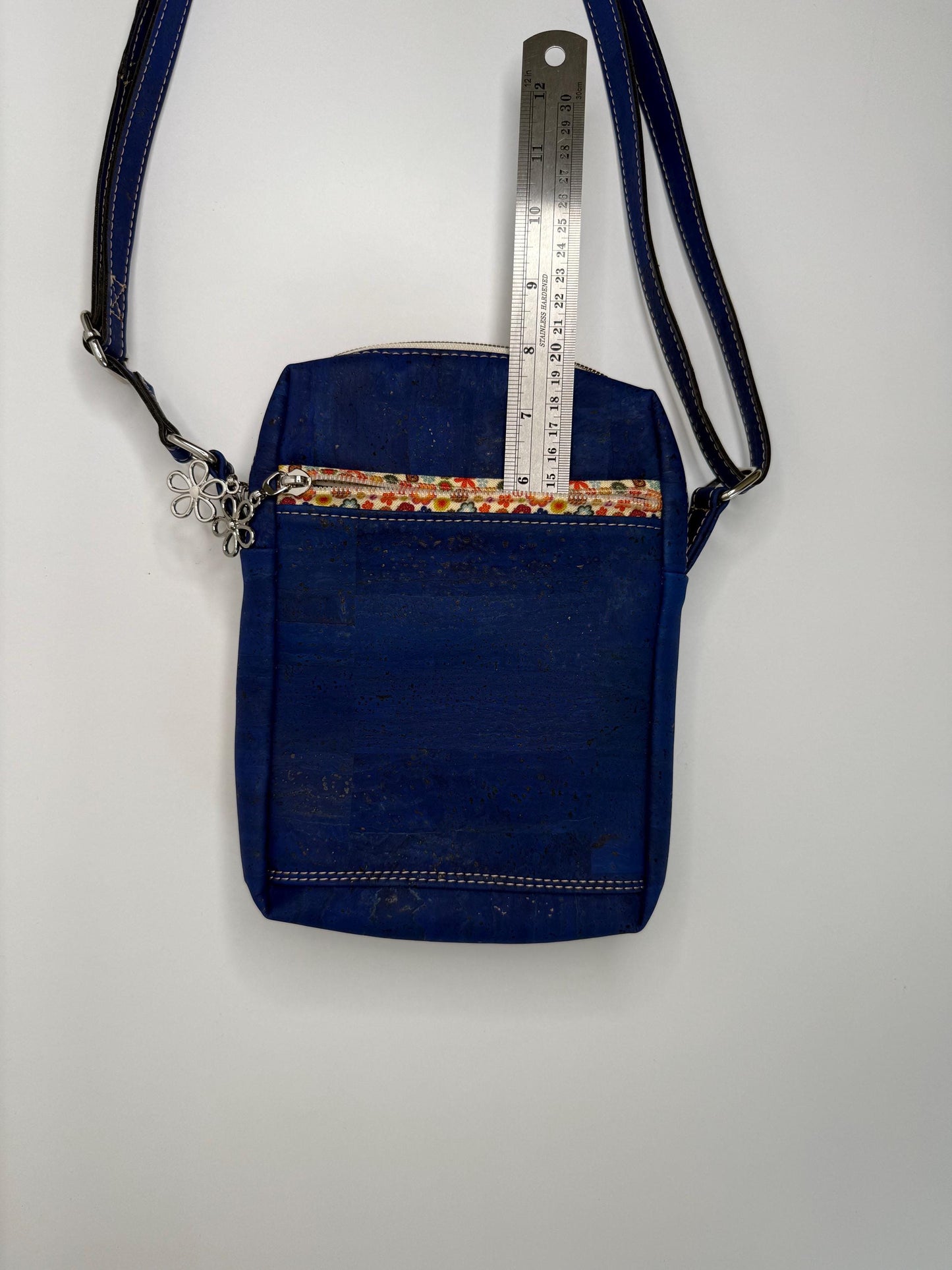 Cork Crossbody Bag Pixie Style with Multiple Compartments (PB7)