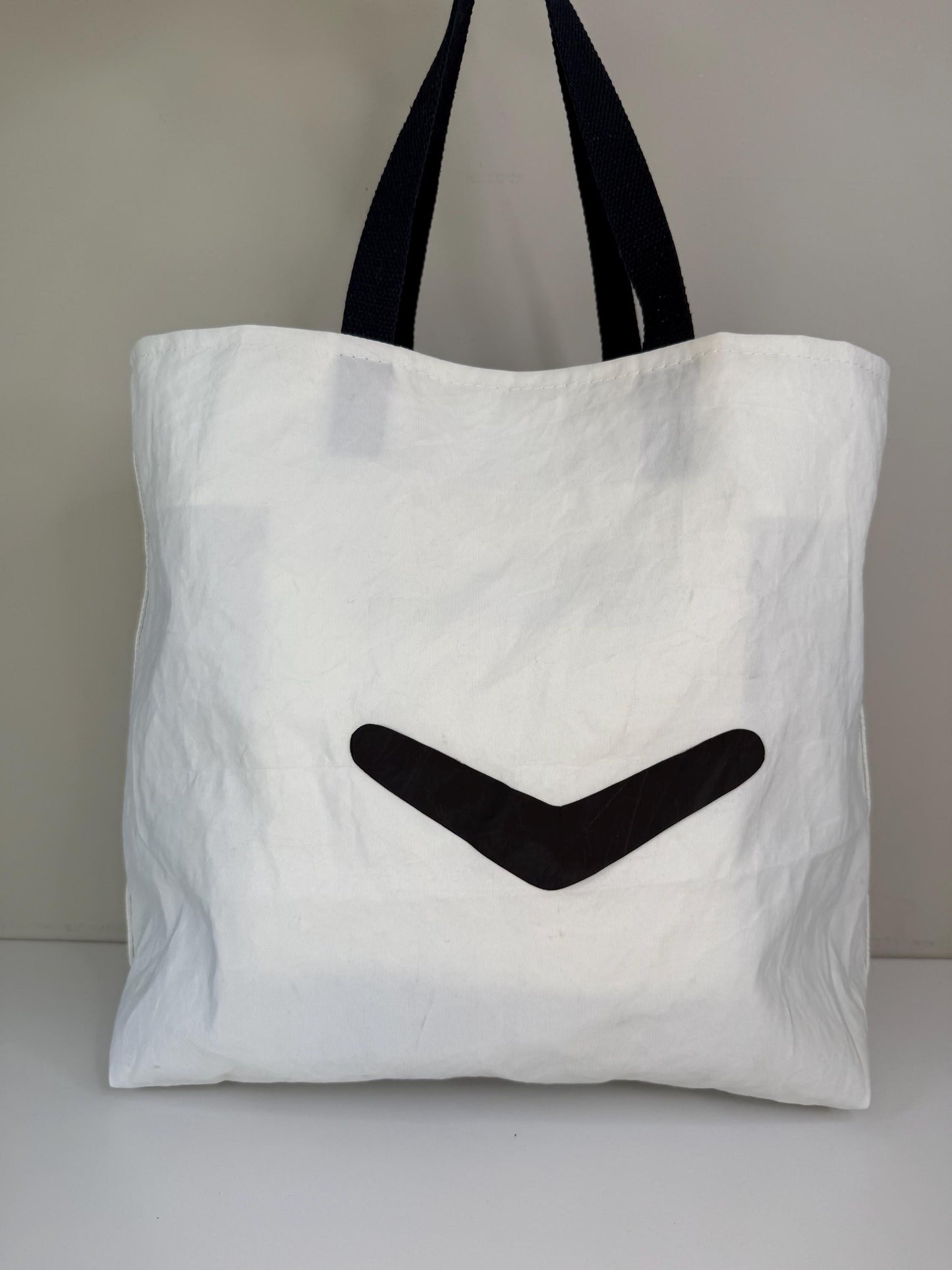 Upcycled Sail Tote with North Carolina (FS2)