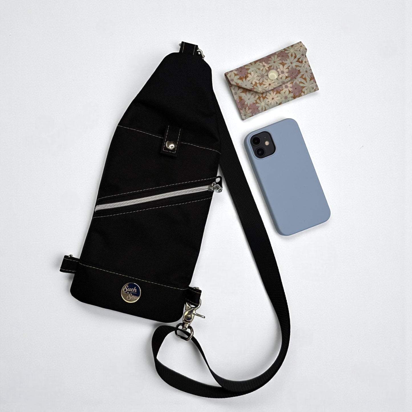 Minimalist Waterproof Canvas Sling Bag — 'Mini Traveller'
