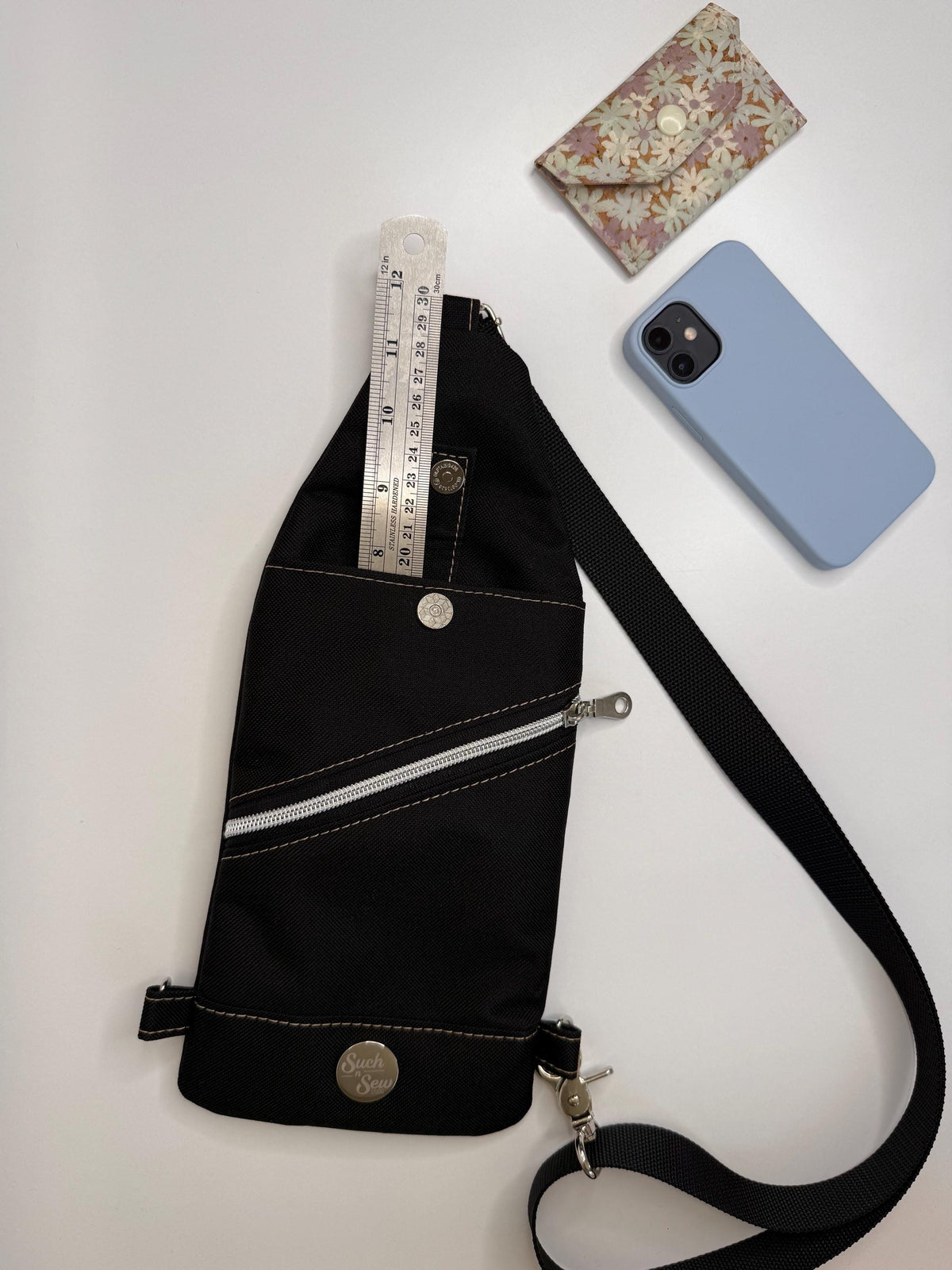 Minimalist Waterproof Canvas Sling Bag — 'Mini Traveller'