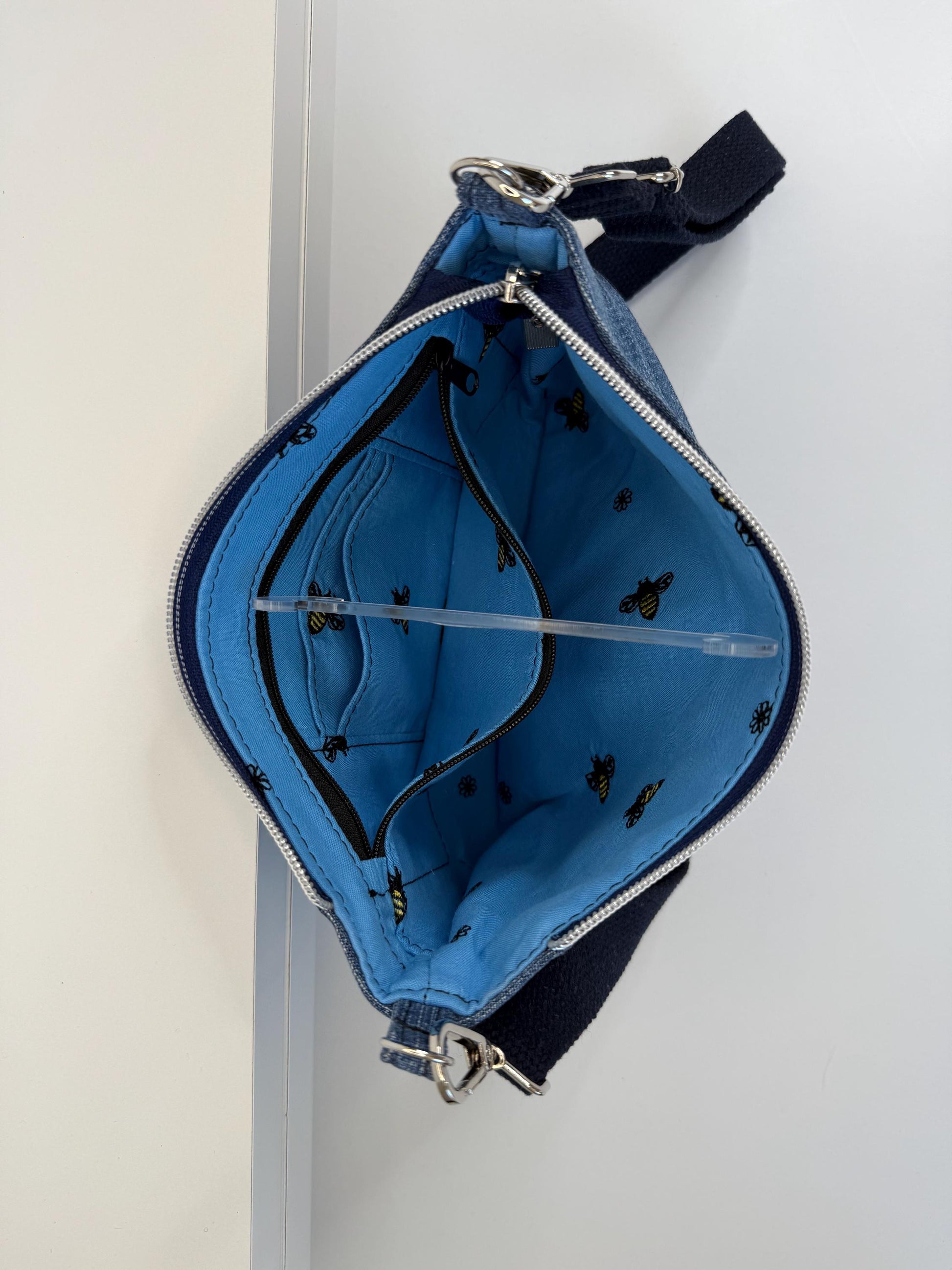 Upcycled Jean Starburn Crossbody (SB2)