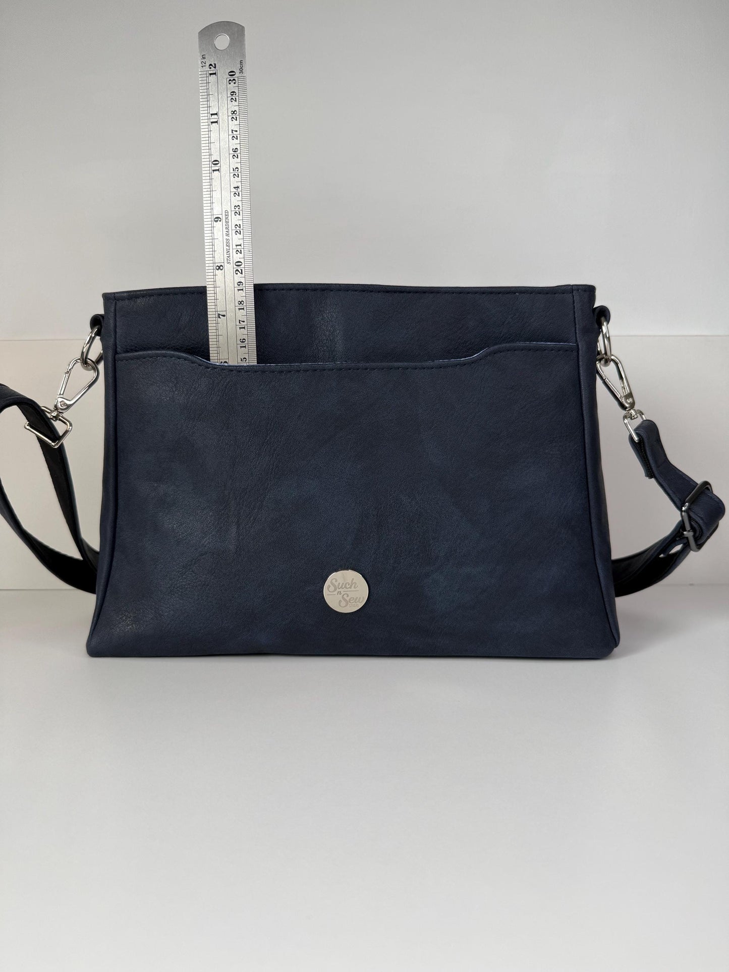 Zynah Handbag Leather Alternative | Crossbody or Shoulder Bag | One of a Kind (Z1)