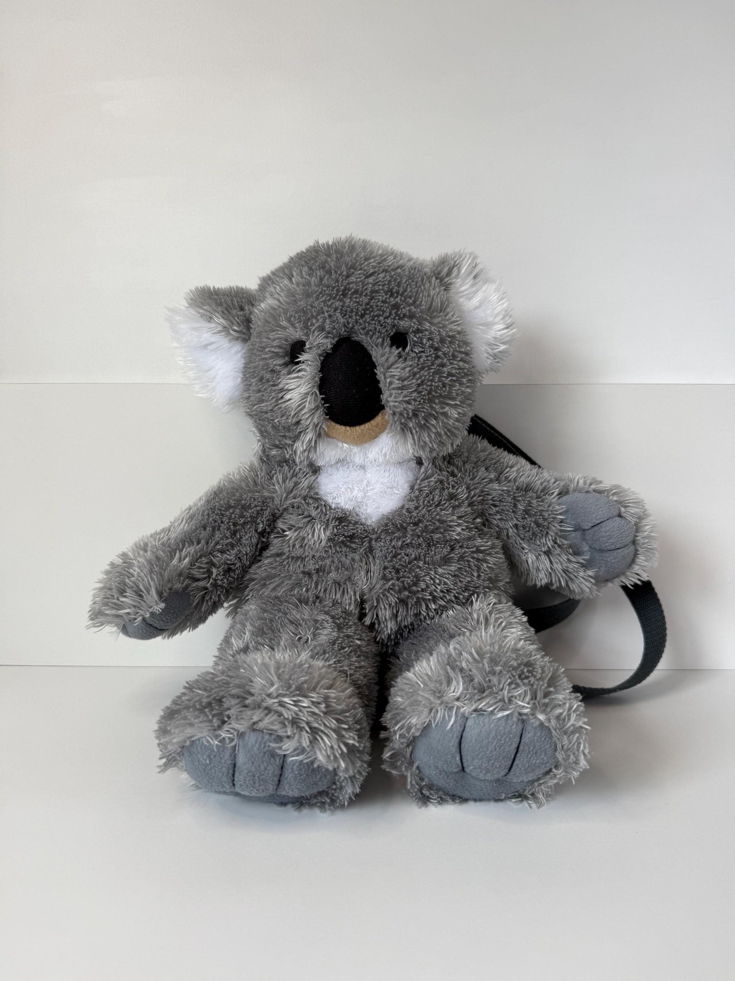 Upcycled Koala Bear Stuffed Animal Backpack (SABB2)
