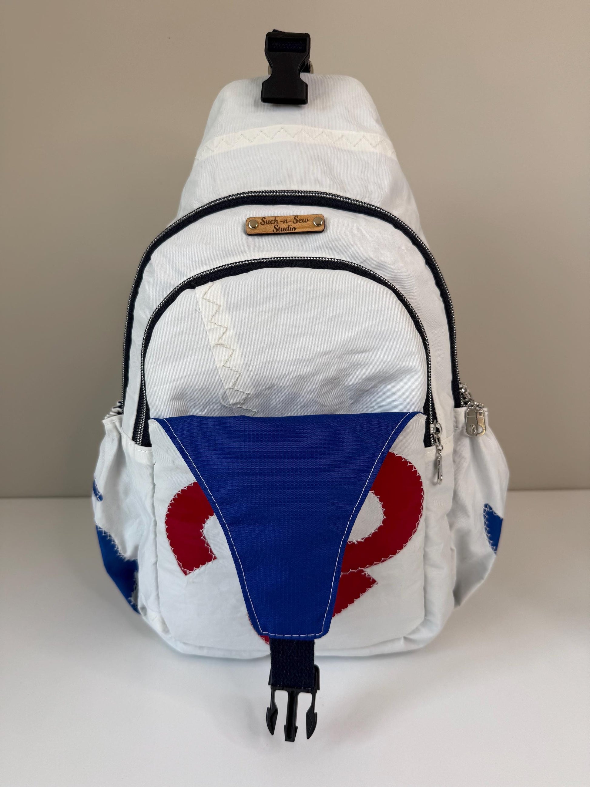 Reclaimed and Upcycled Sail Convertible Sling and Backpack | Wayfarer 2.0 Style 2 (W1)