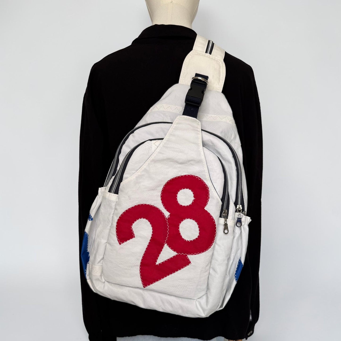 Reclaimed and Upcycled Sail Convertible Sling and Backpack