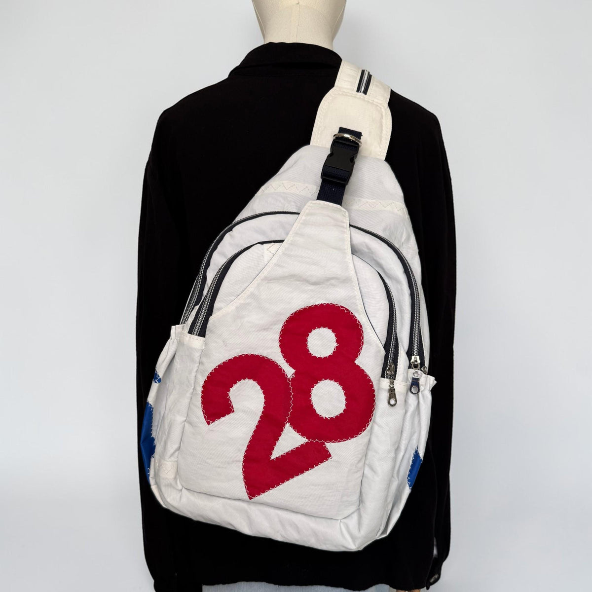 Reclaimed and Upcycled Sail Convertible Sling and Backpack