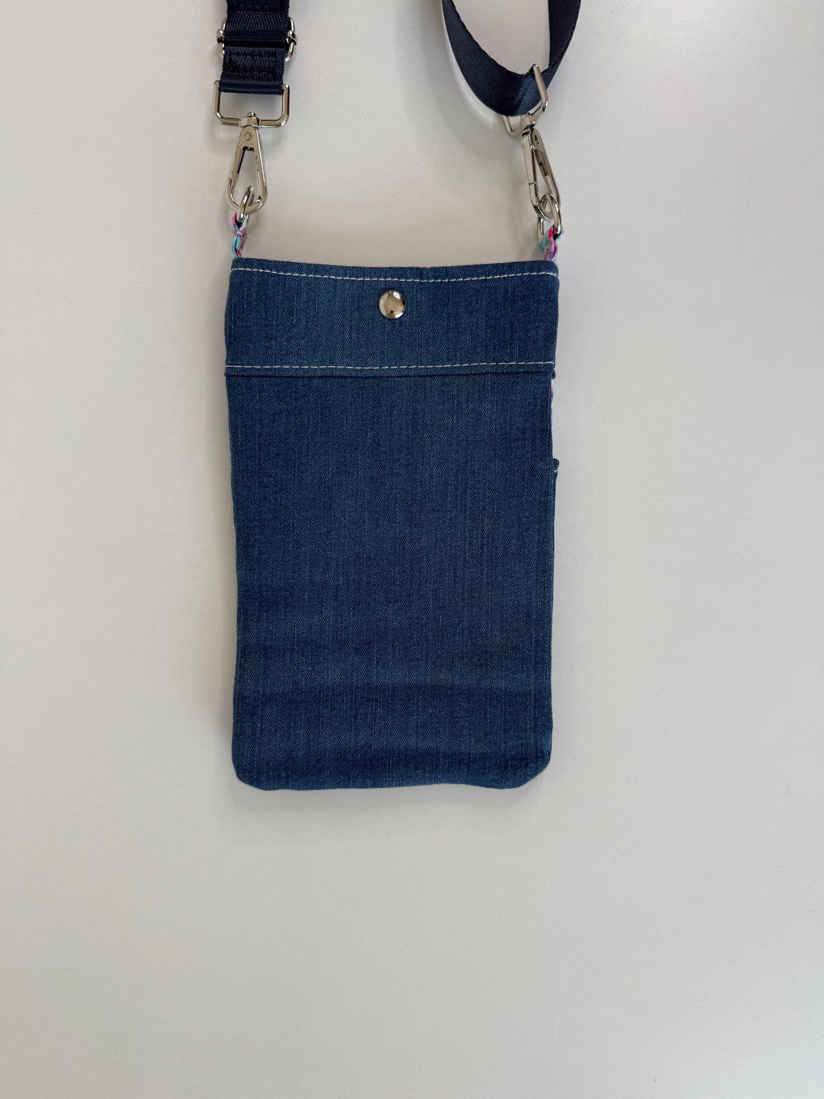 Upcycled Denim Crossbody Bag