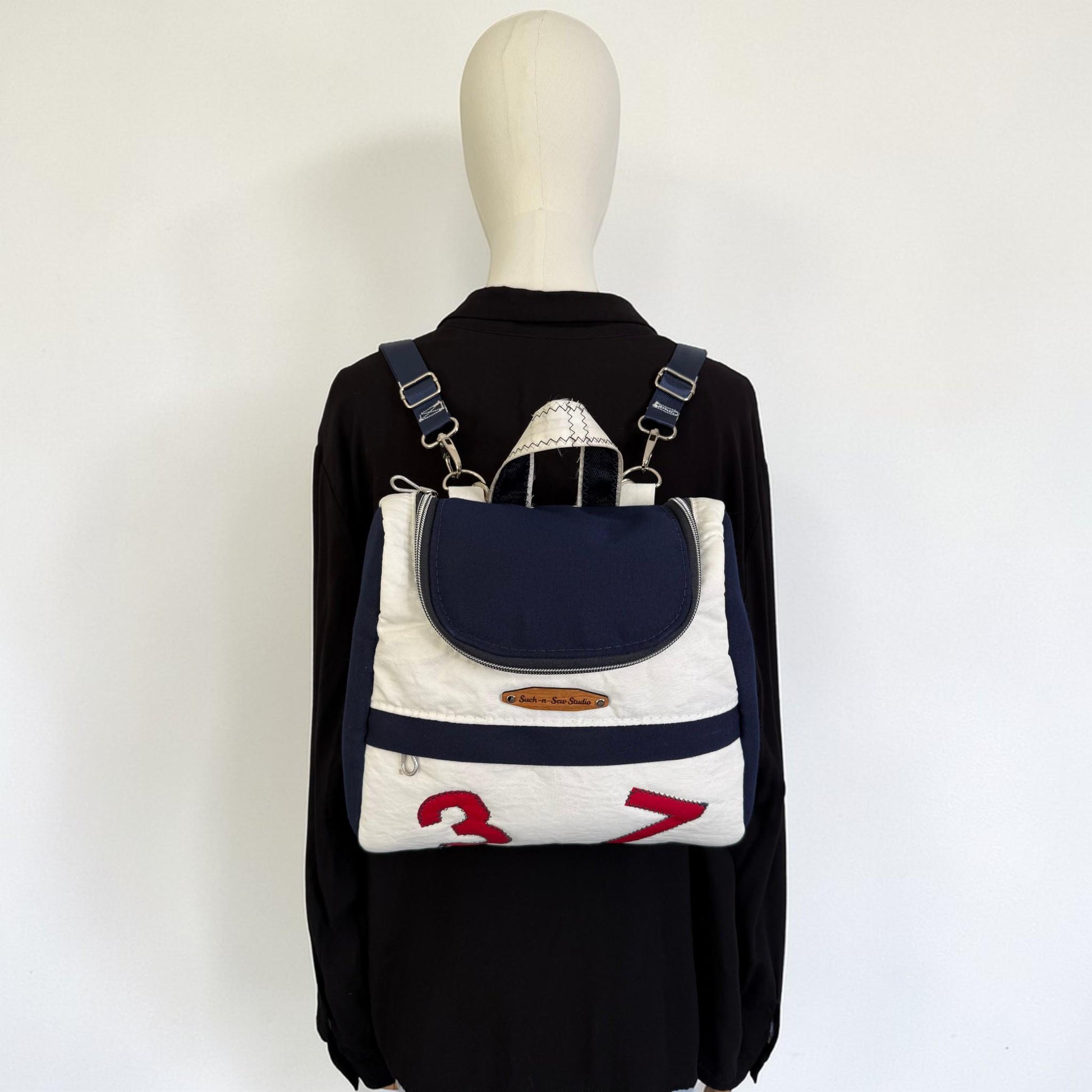 Reclaimed Sailcloth Backpack (SCB1)