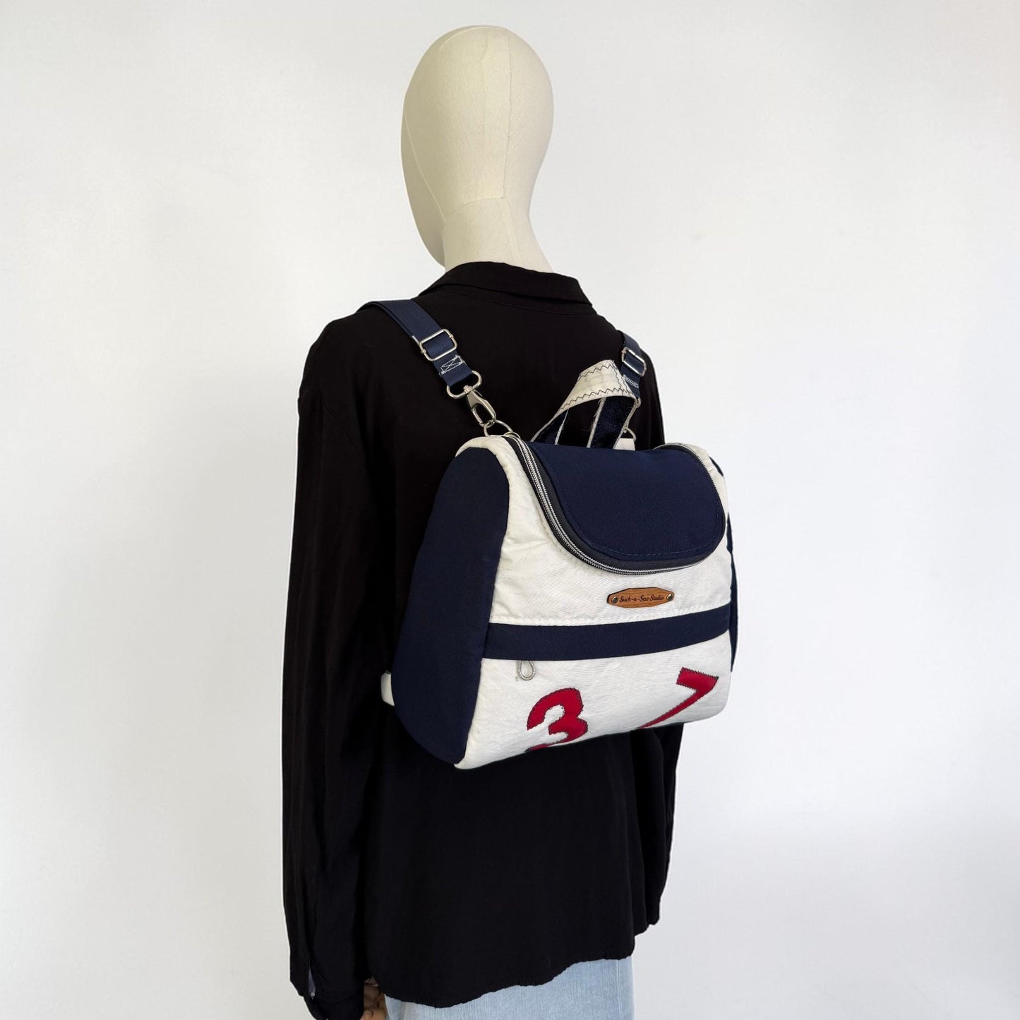Reclaimed Sailcloth Backpack (SCB1)