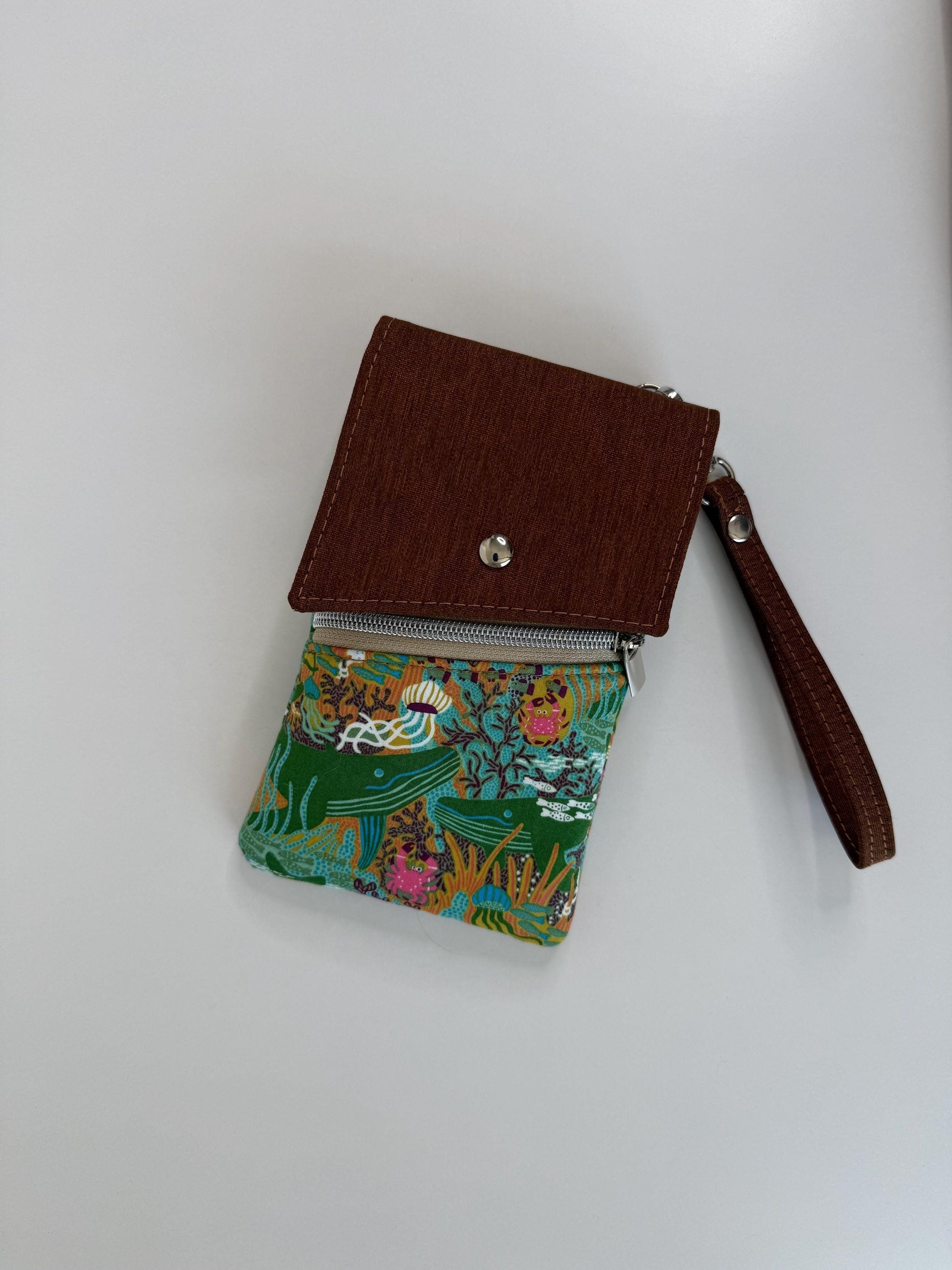 Under The Sea Adventures Phone Crossbody, Belt Bag, or Wristlet (PP1)