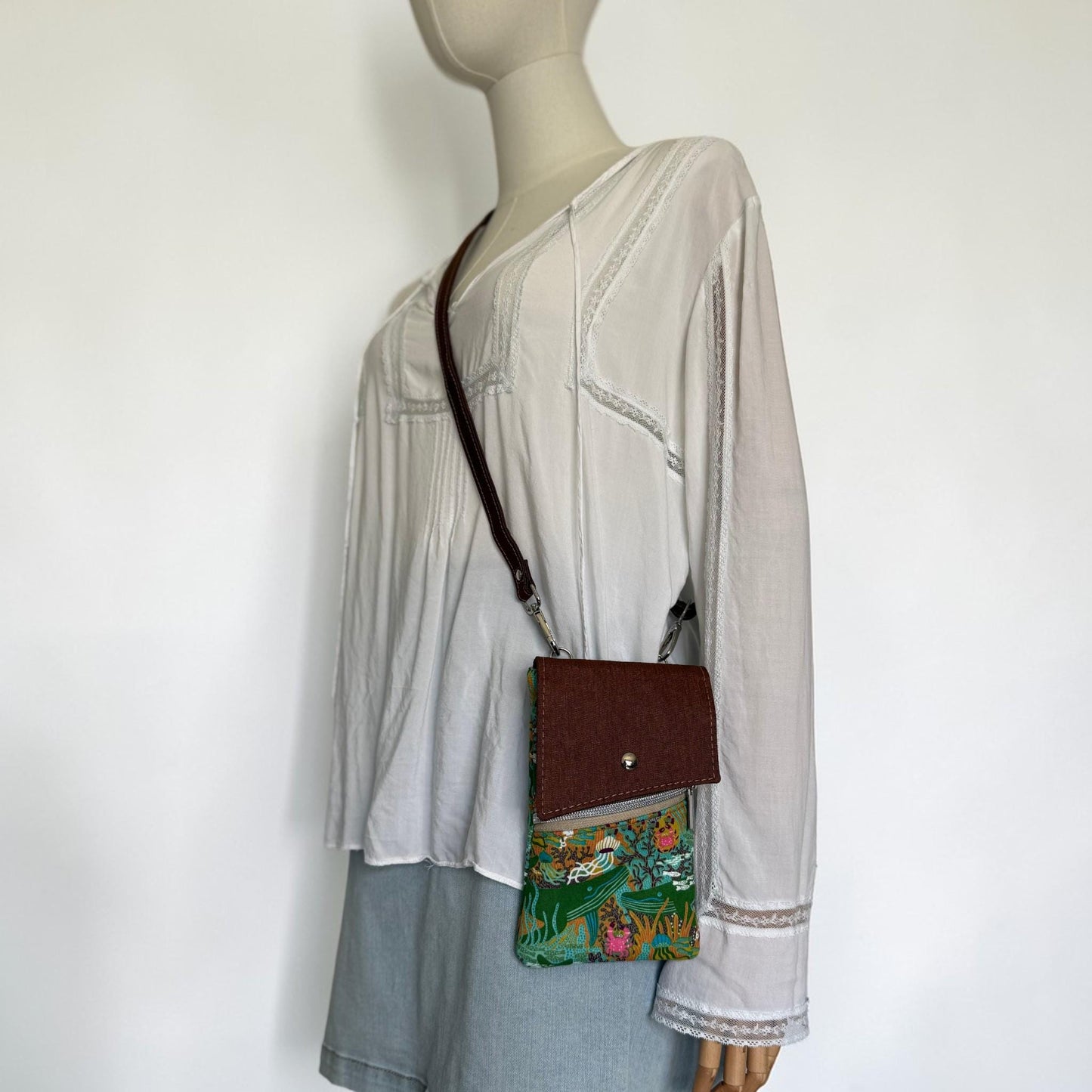 Under The Sea Adventures Phone Crossbody, Belt Bag, or Wristlet (PP1)