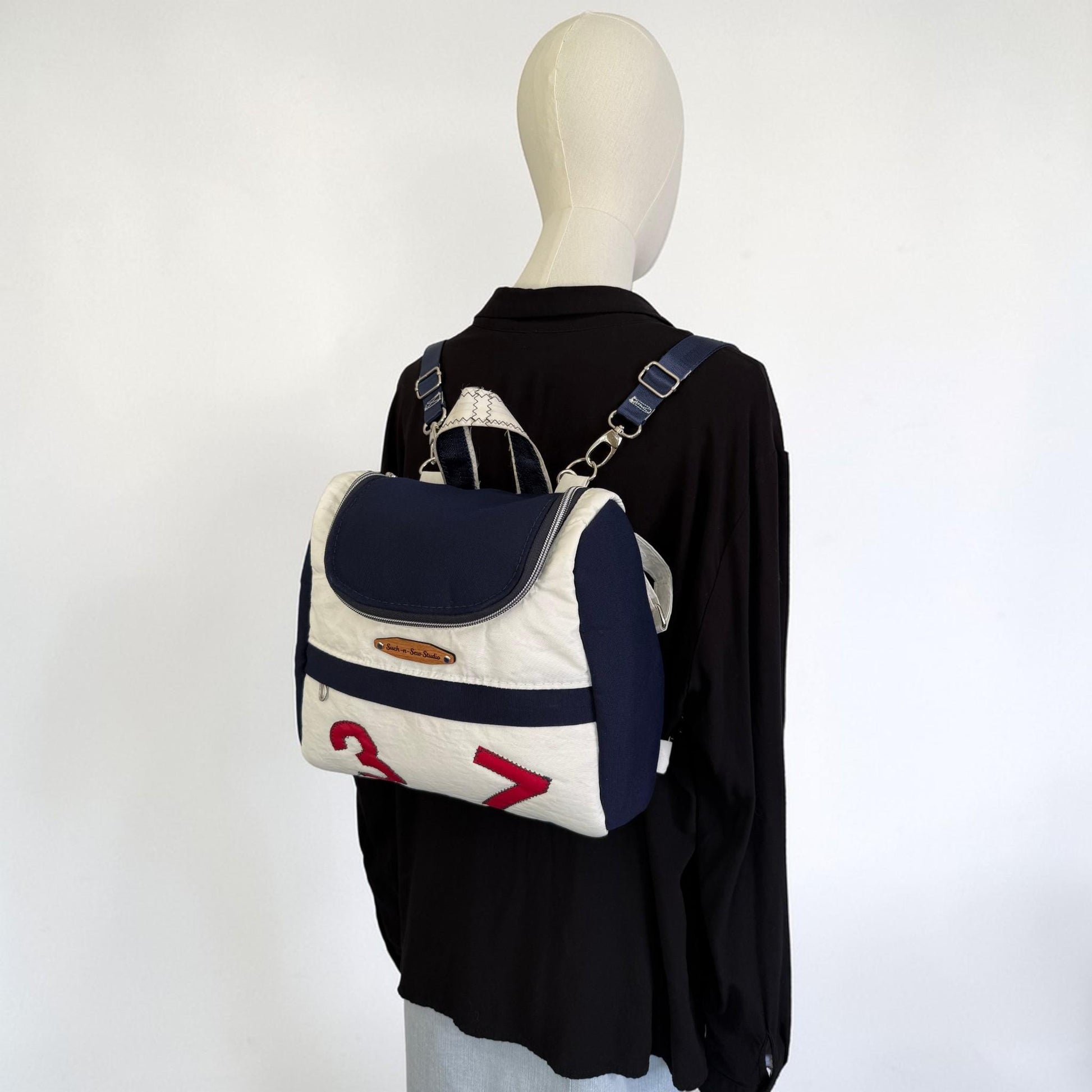 Reclaimed Sailcloth Backpack (SCB1)