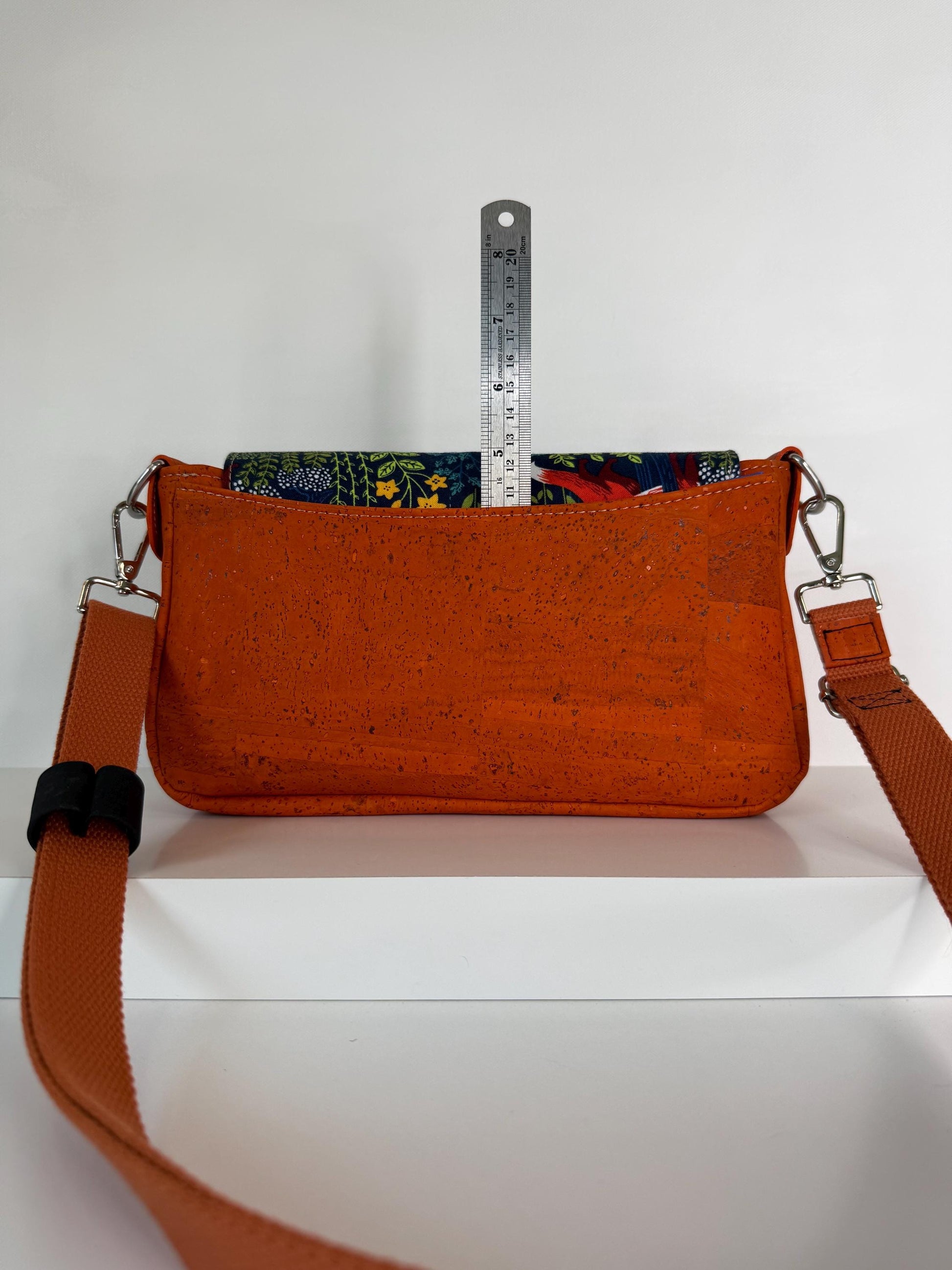 Fox and Cork Saddlebag Crossbody Purse