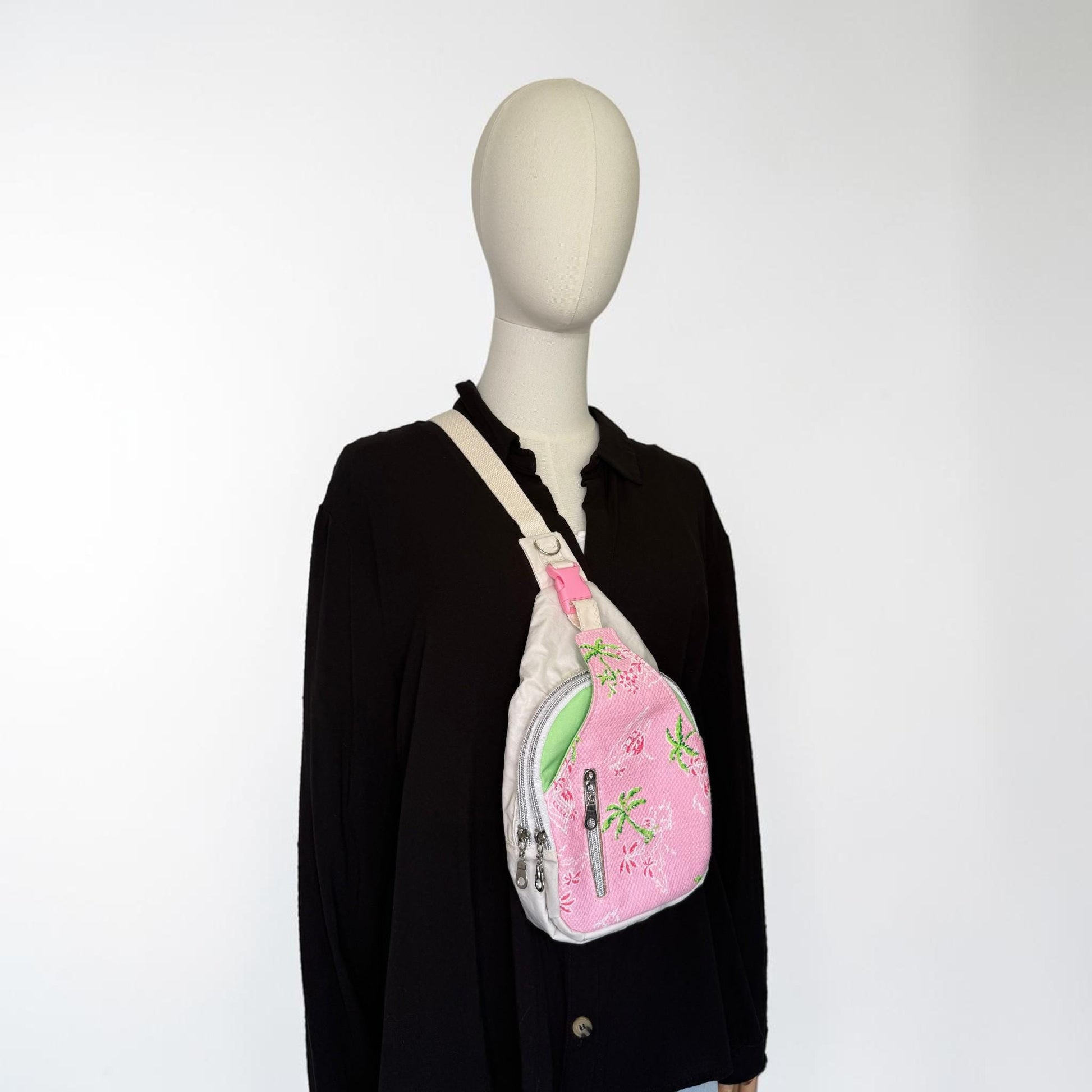 Upcycled Sailcloth Mini Sling Bag