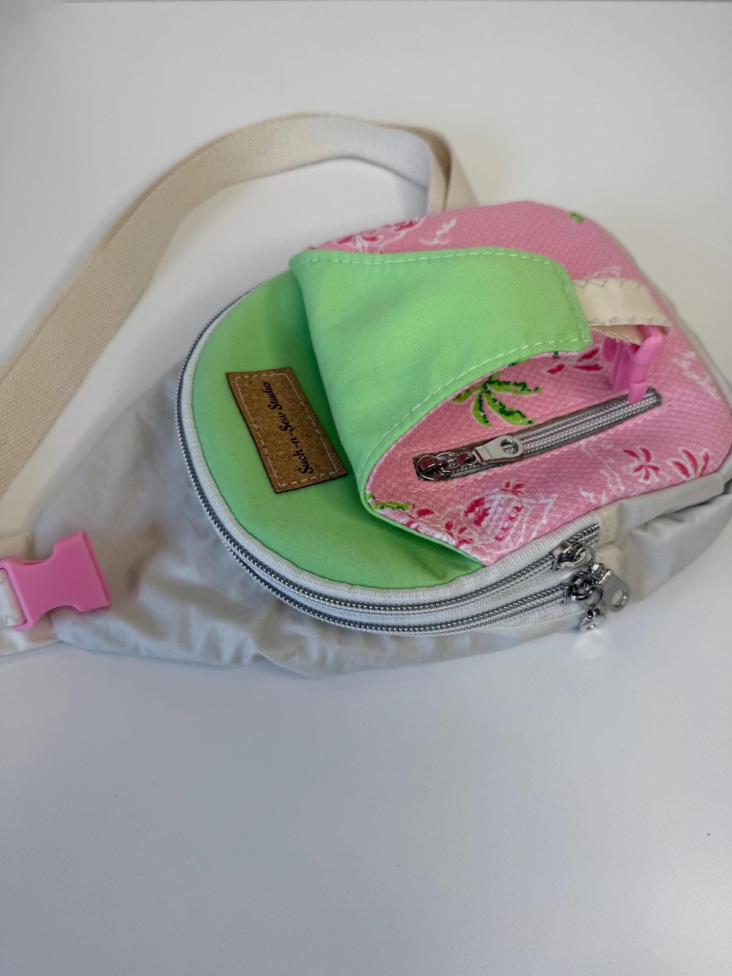 Upcycled Sailcloth Mini Sling Bag