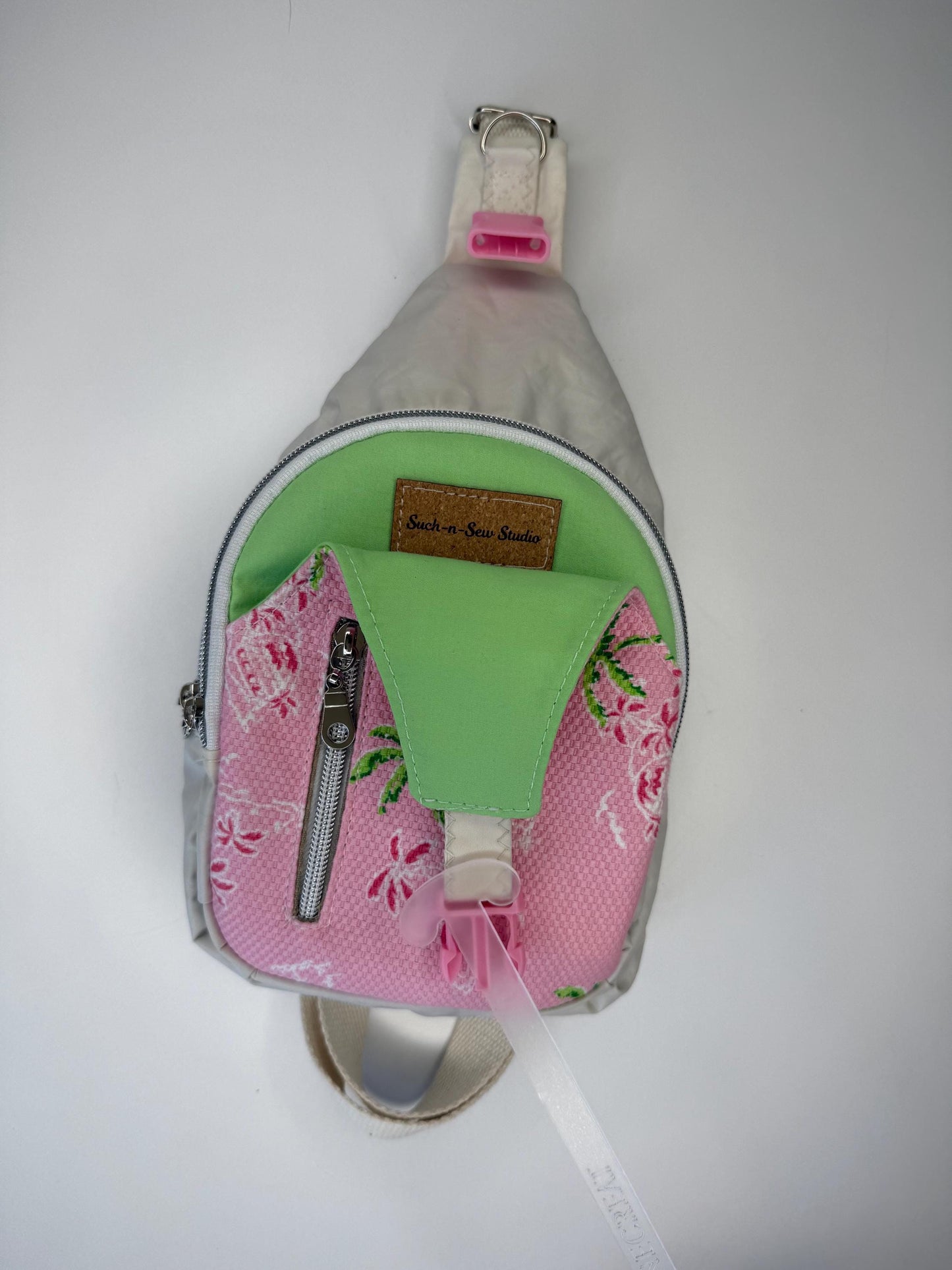 Upcycled Sailcloth Mini Sling Bag