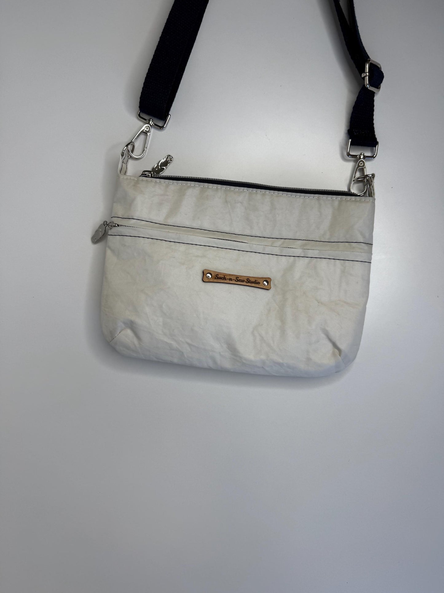 Upcycled Sailcloth Starburn Crossbody