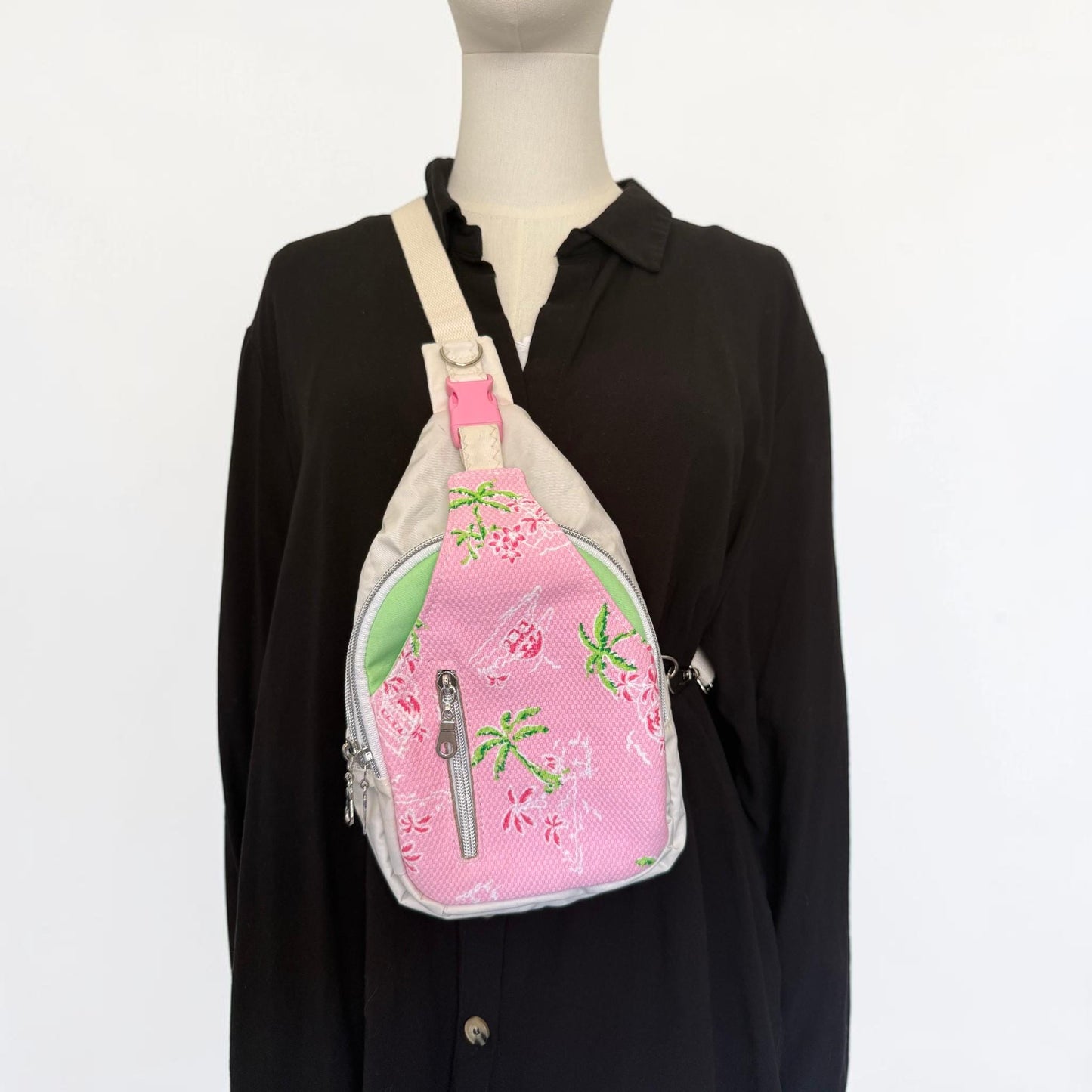 Upcycled Sailcloth Mini Sling Bag