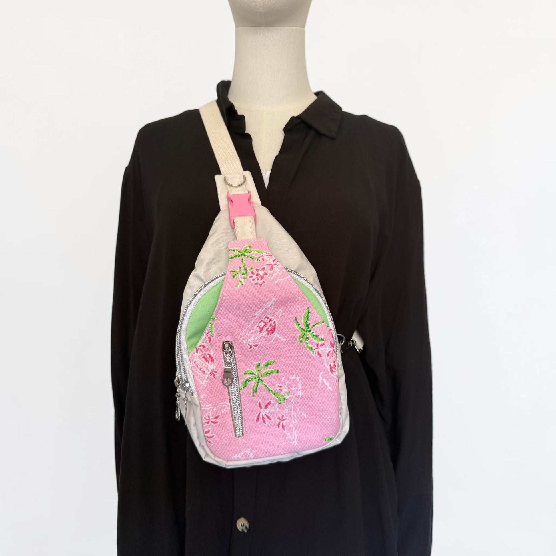 Upcycled Sailcloth Mini Sling Bag