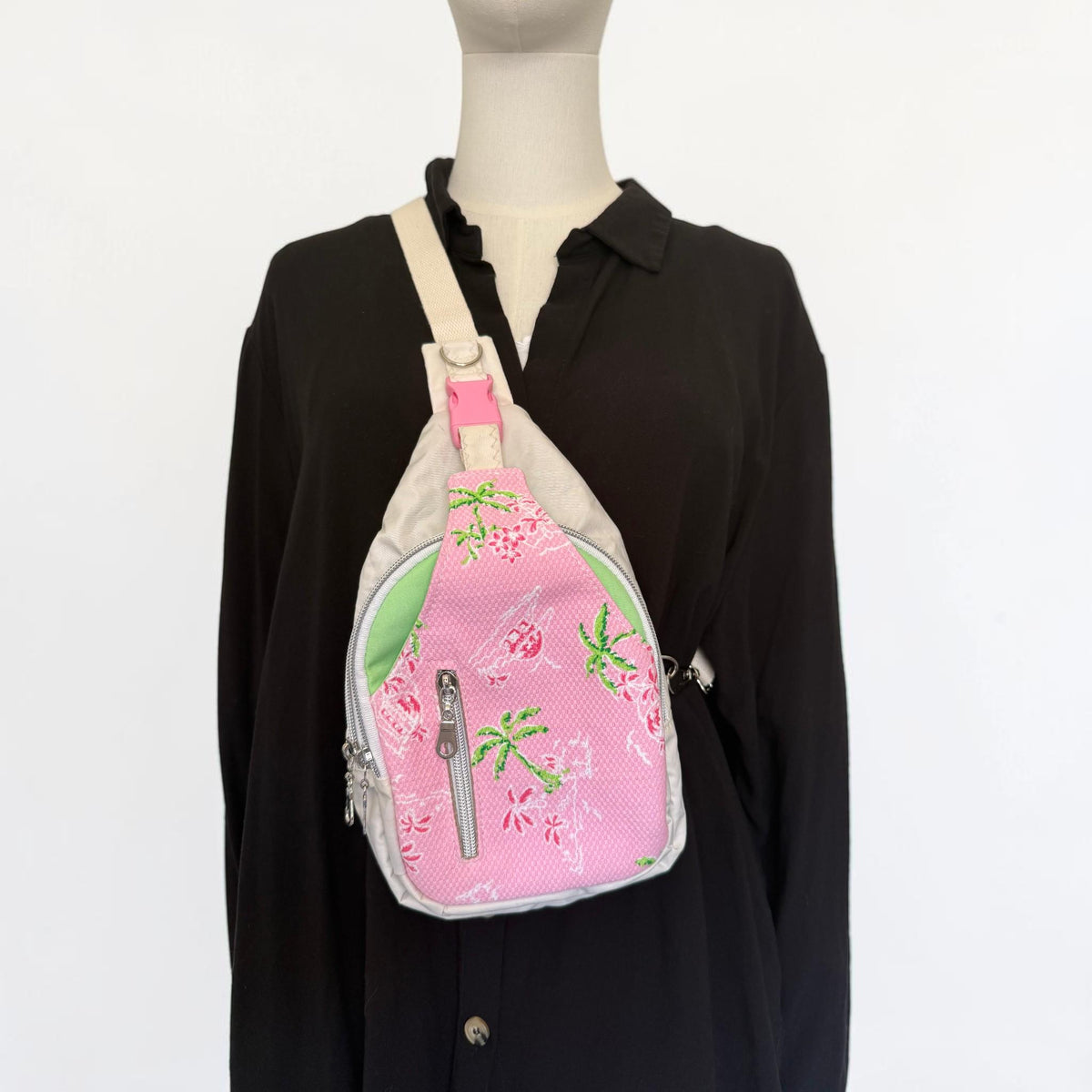 Upcycled Sailcloth Mini Sling Bag